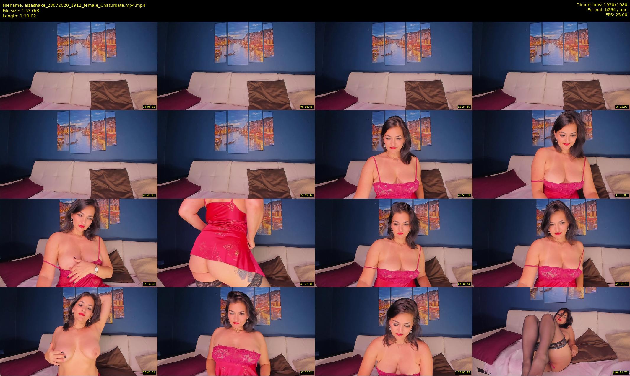 aizashake — 71 minute Chaturbate female cam show recording, 1080p, Jul 28, 2020