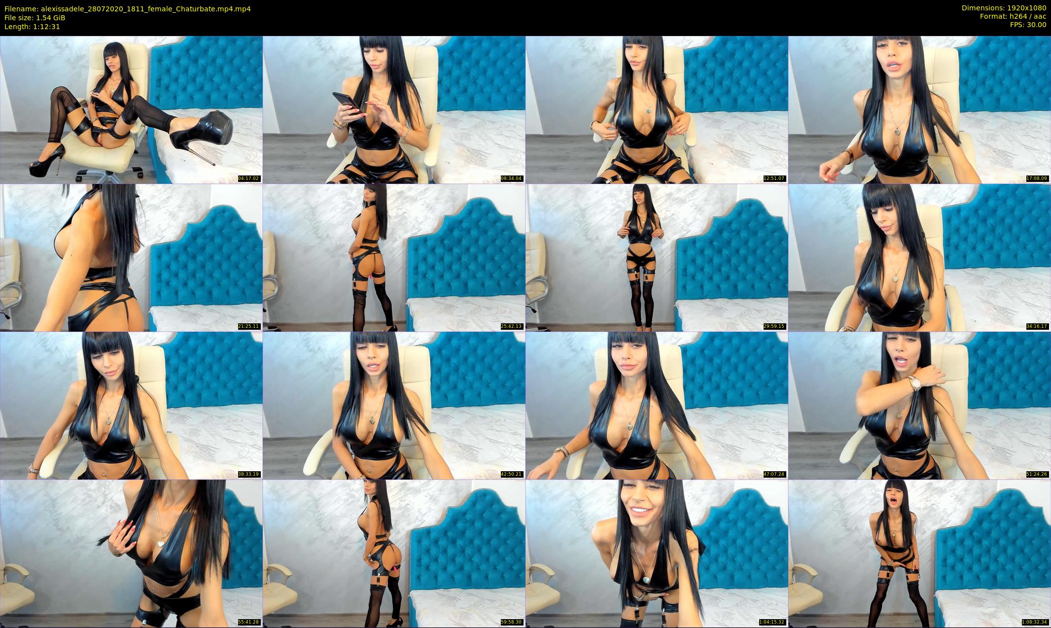alexissadele — 73 minute Chaturbate female cam show recording, 1080p, Jul 28, 2020