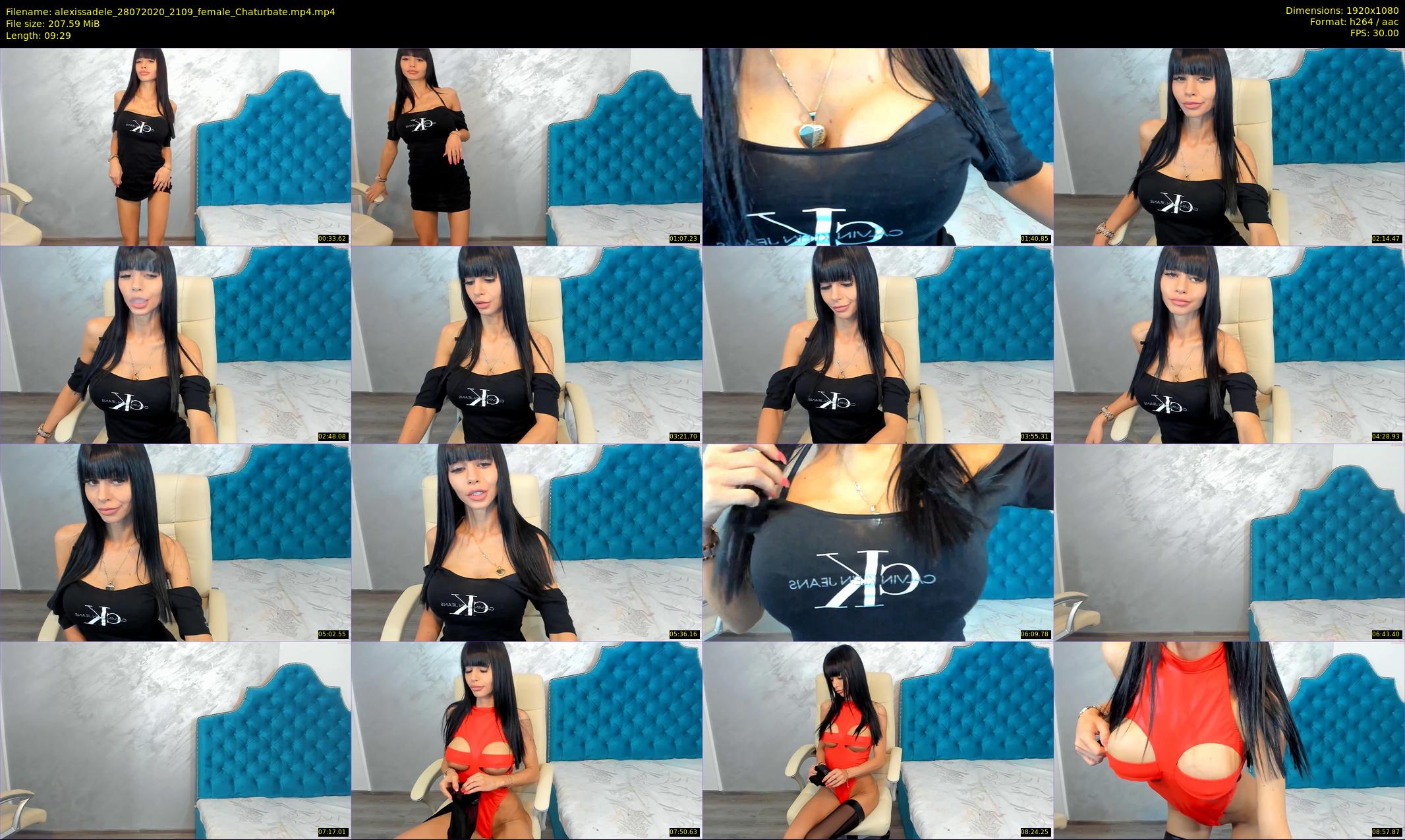 alexissadele — 10 minute Chaturbate female cam show recording, 1080p, Jul 28, 2020