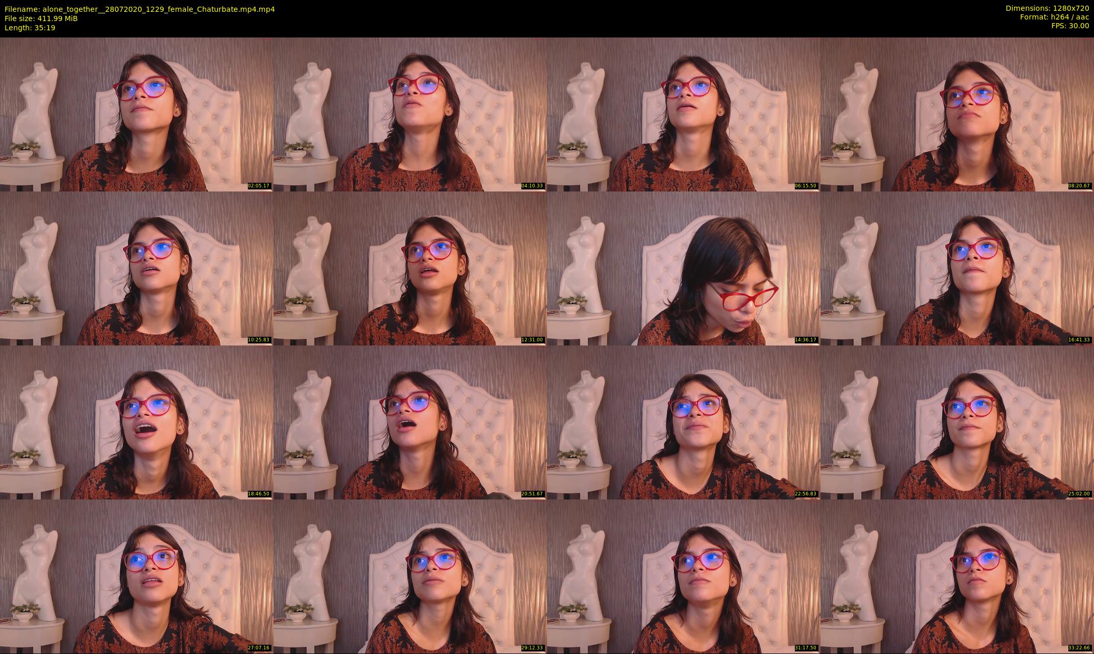 alone_together_ — 36 minute Chaturbate female cam show recording, 720p, Jul 28, 2020