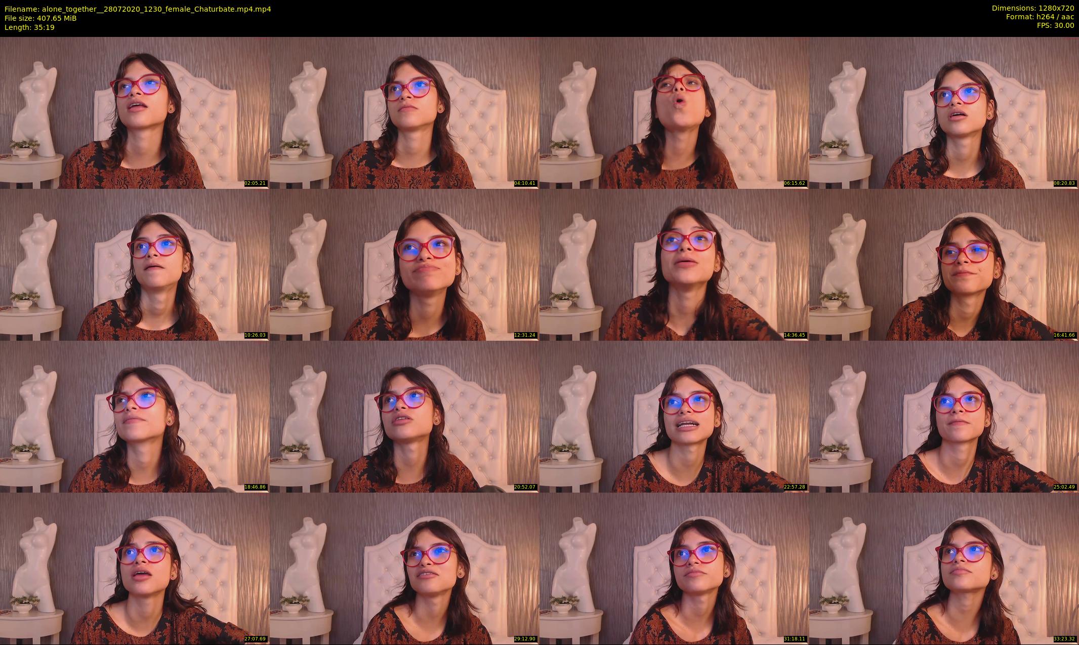 alone_together_ — 36 minute Chaturbate female cam show recording, 720p, Jul 28, 2020