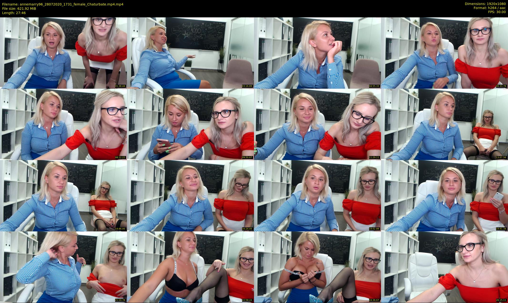 annemarry96 — 28 minute Chaturbate female cam show recording, 1080p, Jul 28, 2020