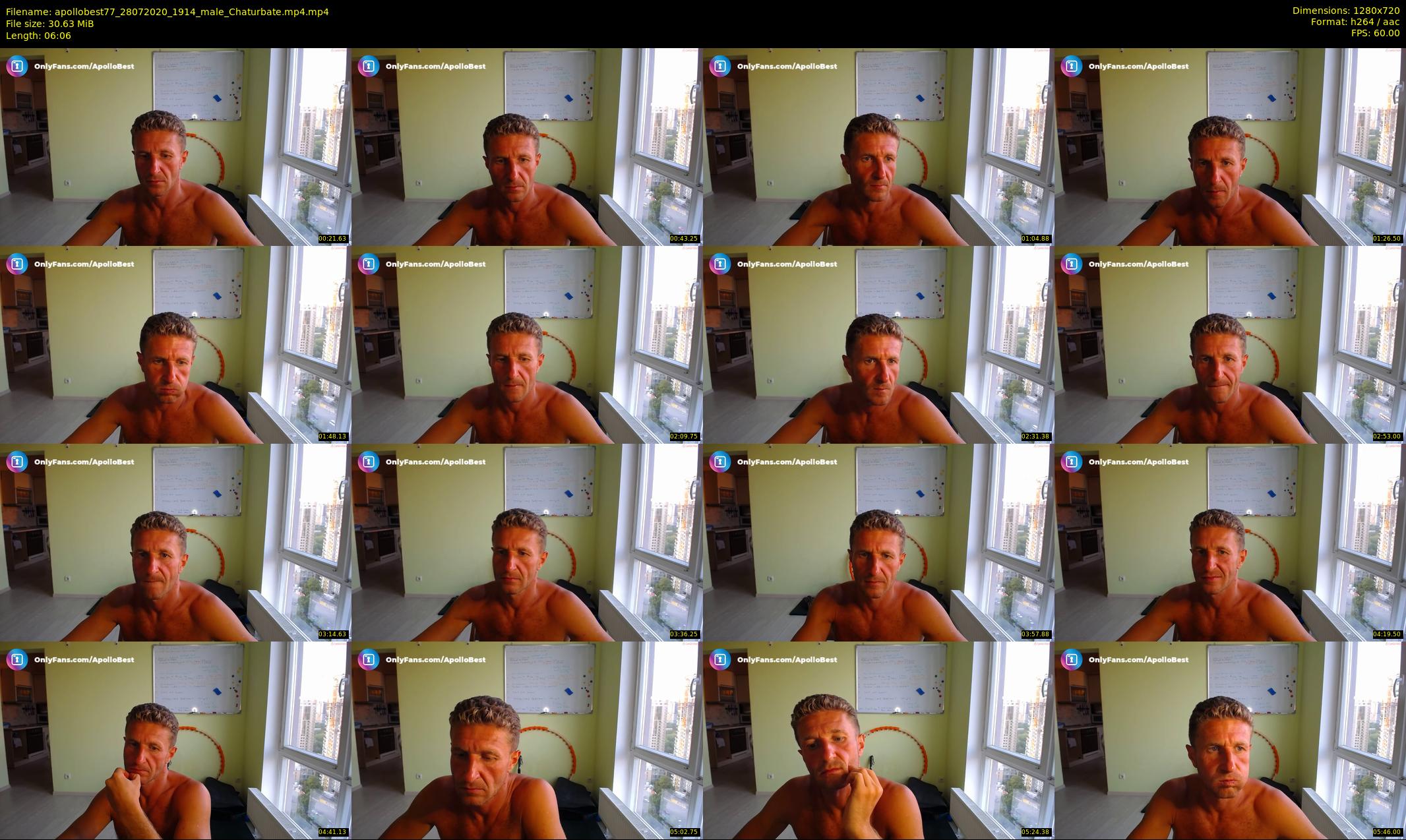 apollobest77 — 7 minute Chaturbate male cam show recording, 720p, Jul 28, 2020