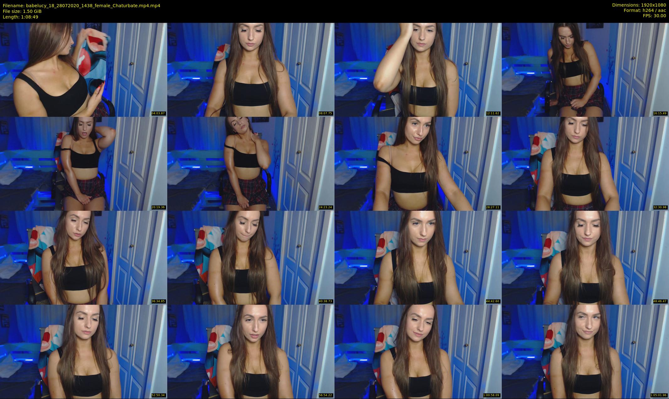 babelucy_18 — 69 minute Chaturbate female cam show recording, 1080p, Jul 28, 2020