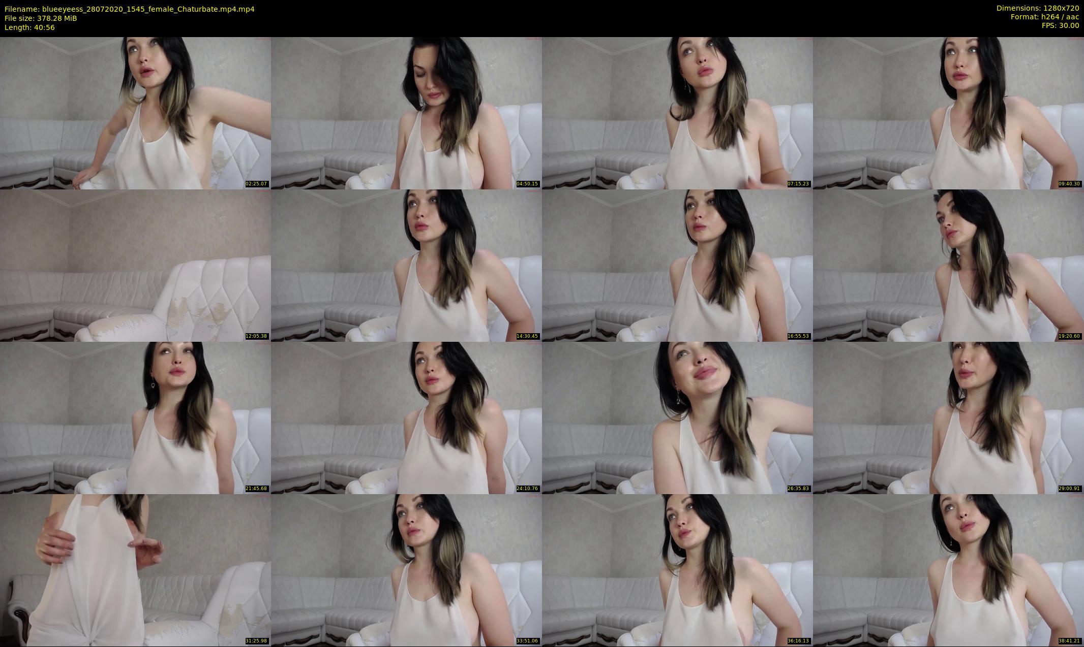 blueeyeess — 41 minute Chaturbate female cam show recording, 720p, Jul 28, 2020