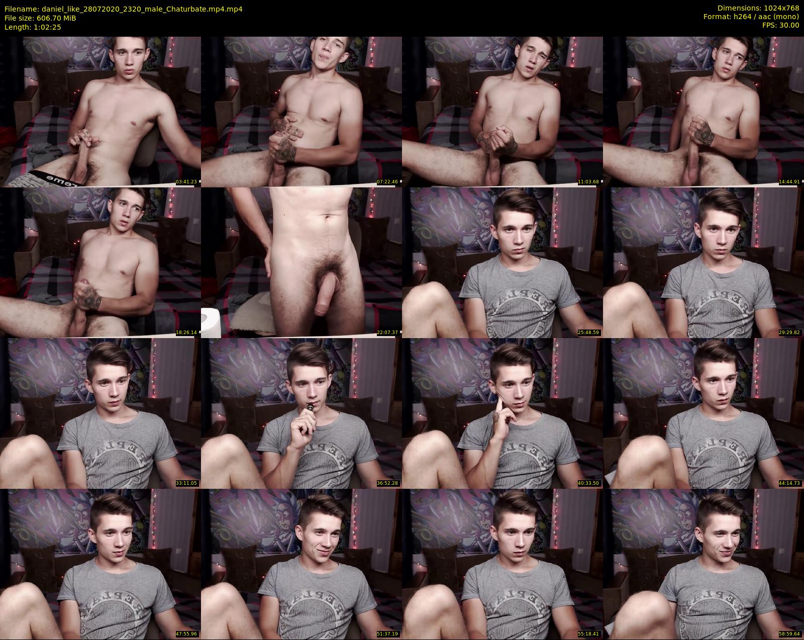 daniel_like — 63 minute Chaturbate male cam show recording, 720p, Jul 28, 2020