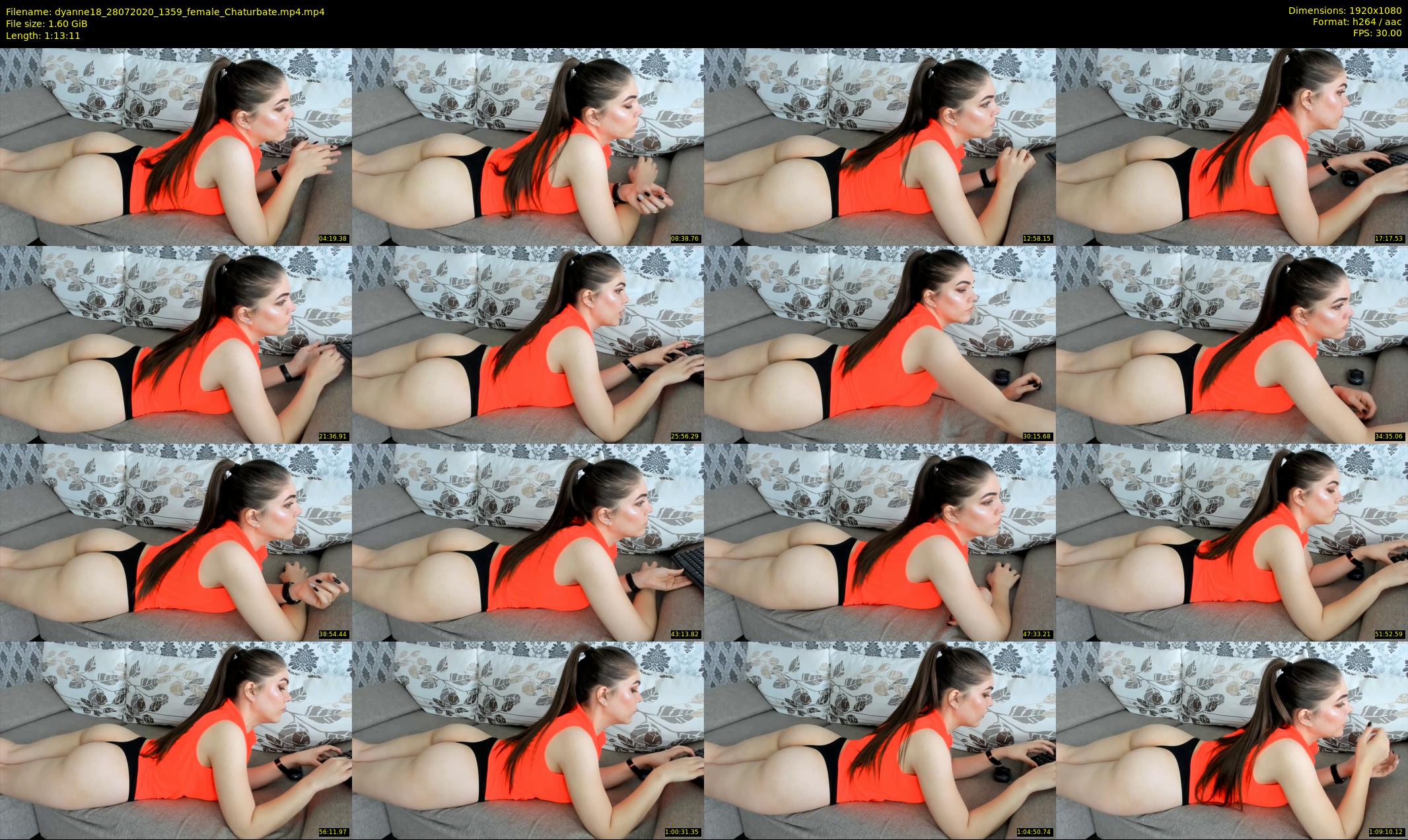 dyanne18 — 74 minute Chaturbate female cam show recording, 1080p, Jul 28, 2020