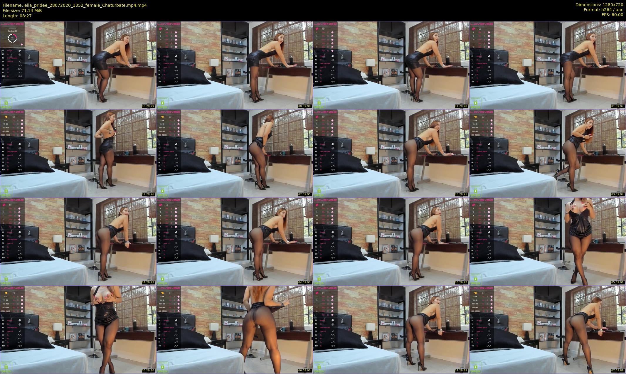 ella_pridee — 9 minute Chaturbate female cam show recording, 720p, Jul 28, 2020
