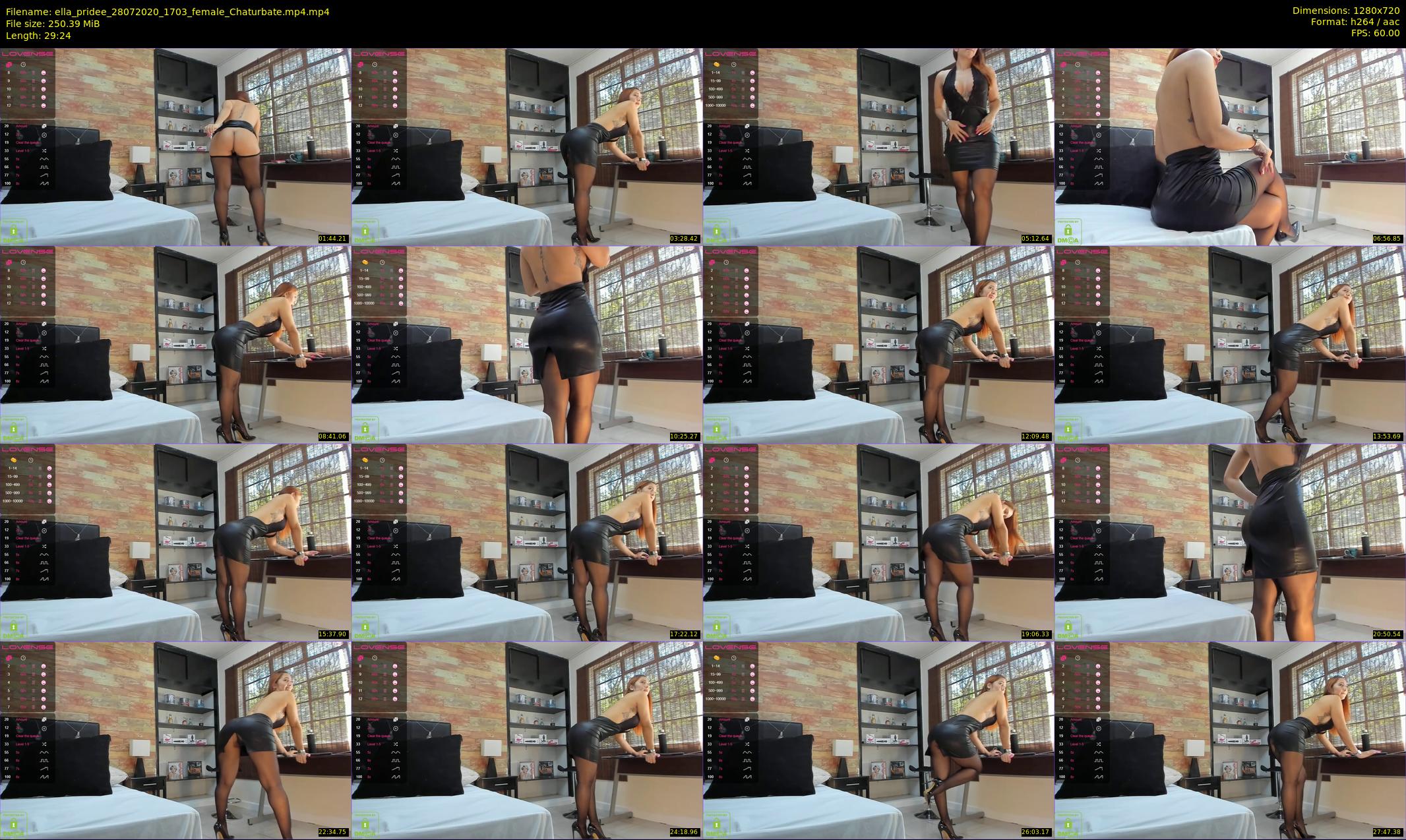 ella_pridee — 30 minute Chaturbate female cam show recording, 720p, Jul 28, 2020
