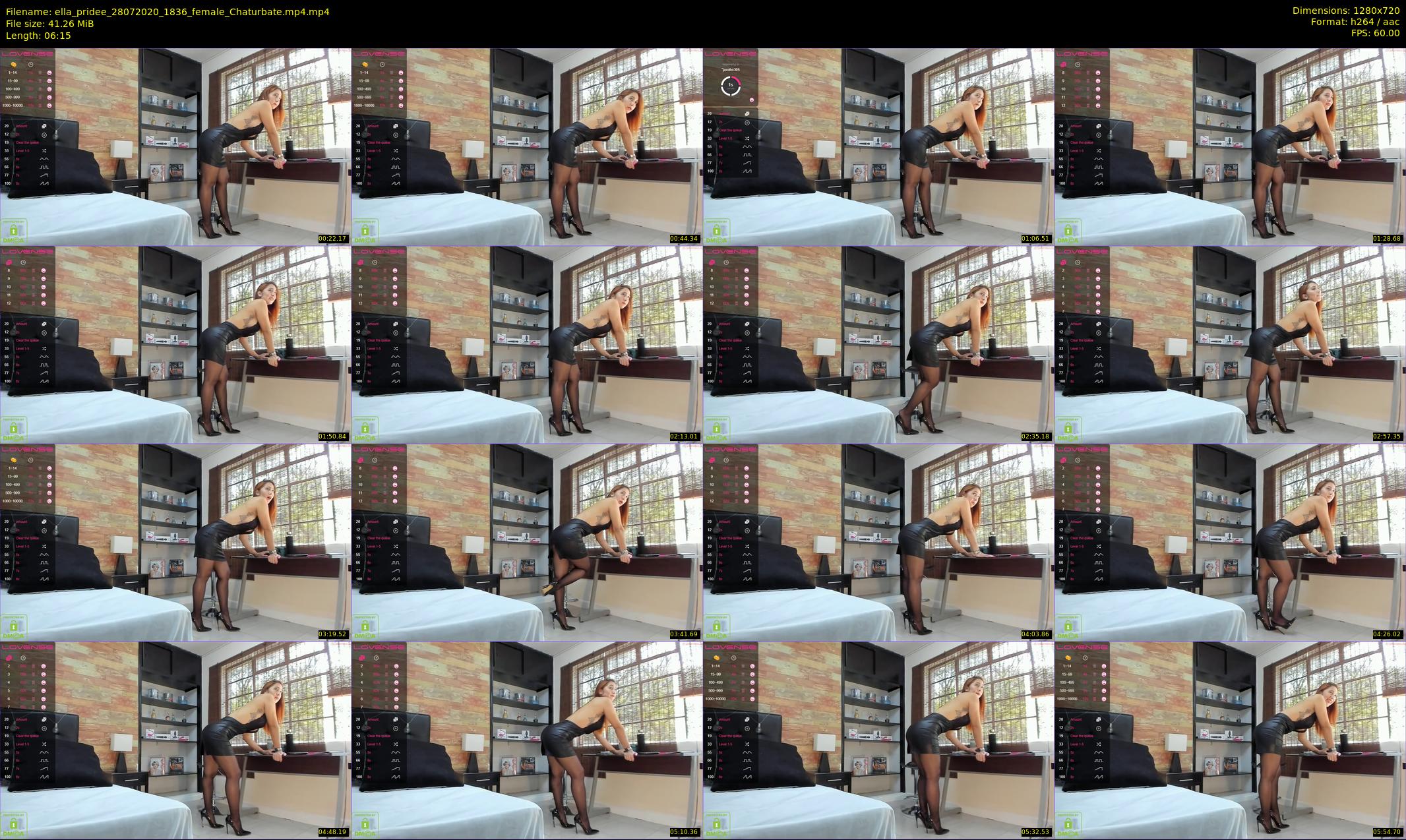 ella_pridee — 7 minute Chaturbate female cam show recording, 720p, Jul 28, 2020
