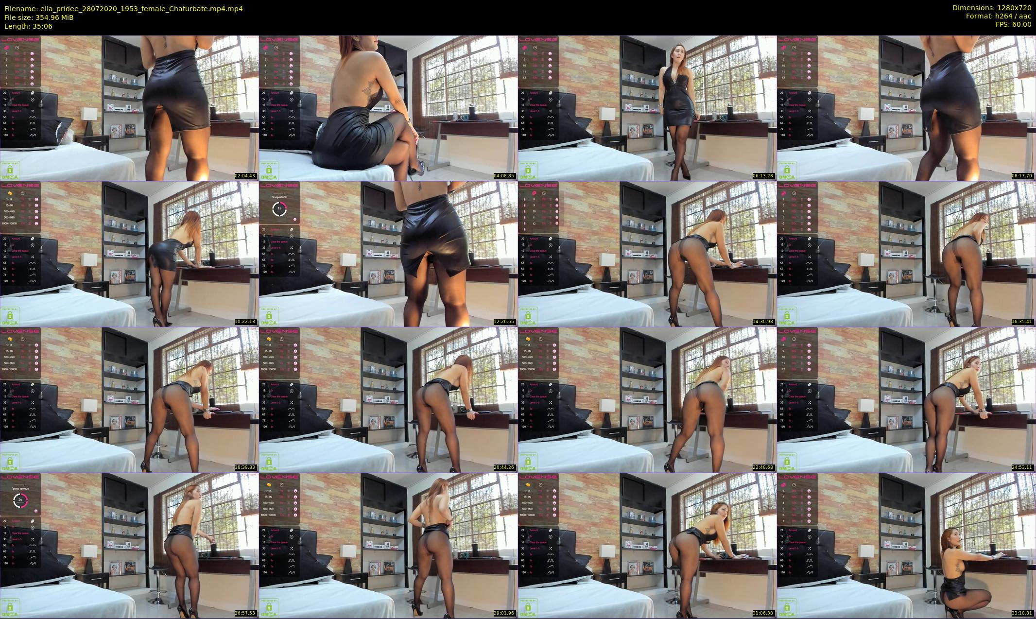 ella_pridee — 36 minute Chaturbate female cam show recording, 720p, Jul 28, 2020