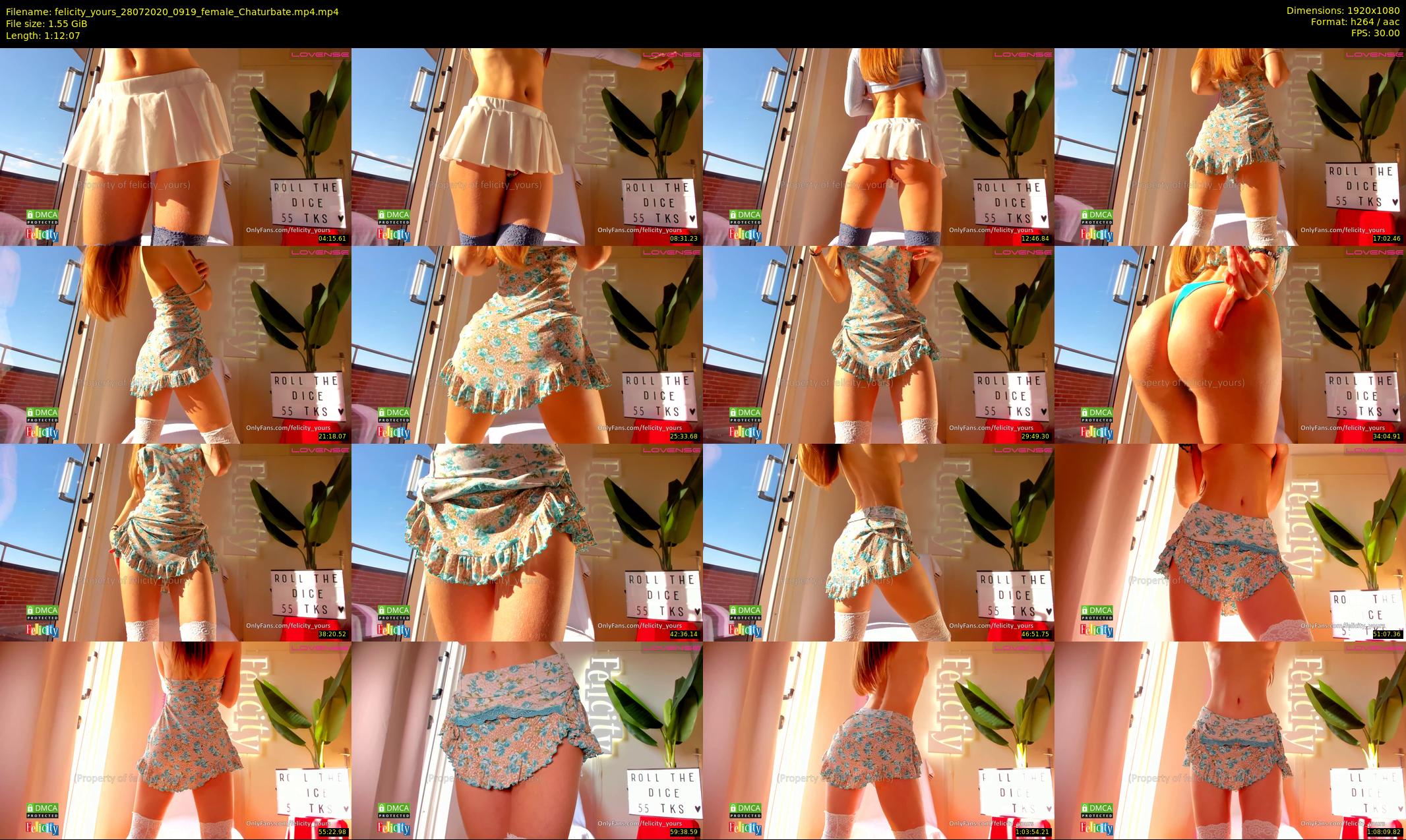 felicity_yours — 73 minute Chaturbate female cam show recording, 1080p, Jul 28, 2020