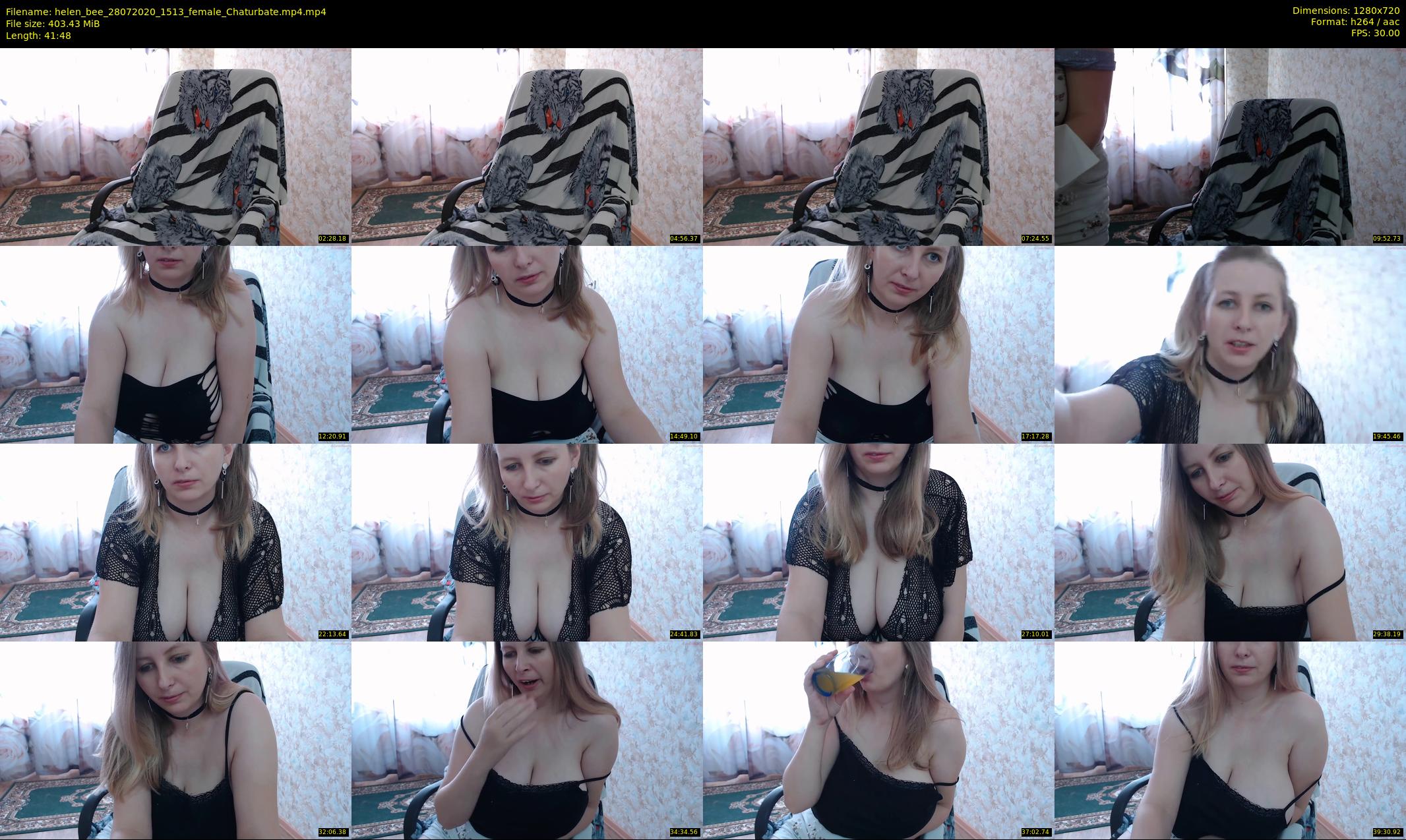 helen_bee — 42 minute Chaturbate female cam show recording, 720p, Jul 28, 2020