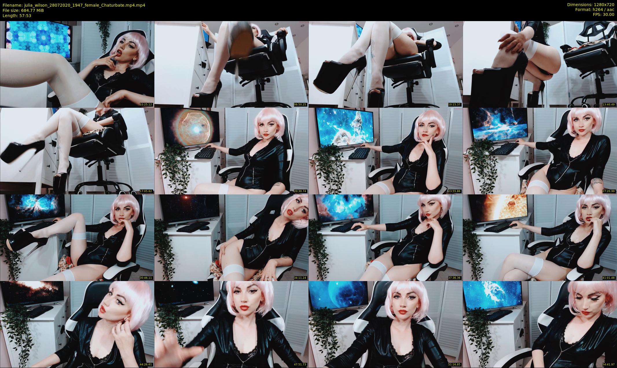 julia_wilson — 58 minute Chaturbate female cam show recording, 720p, Jul 28, 2020