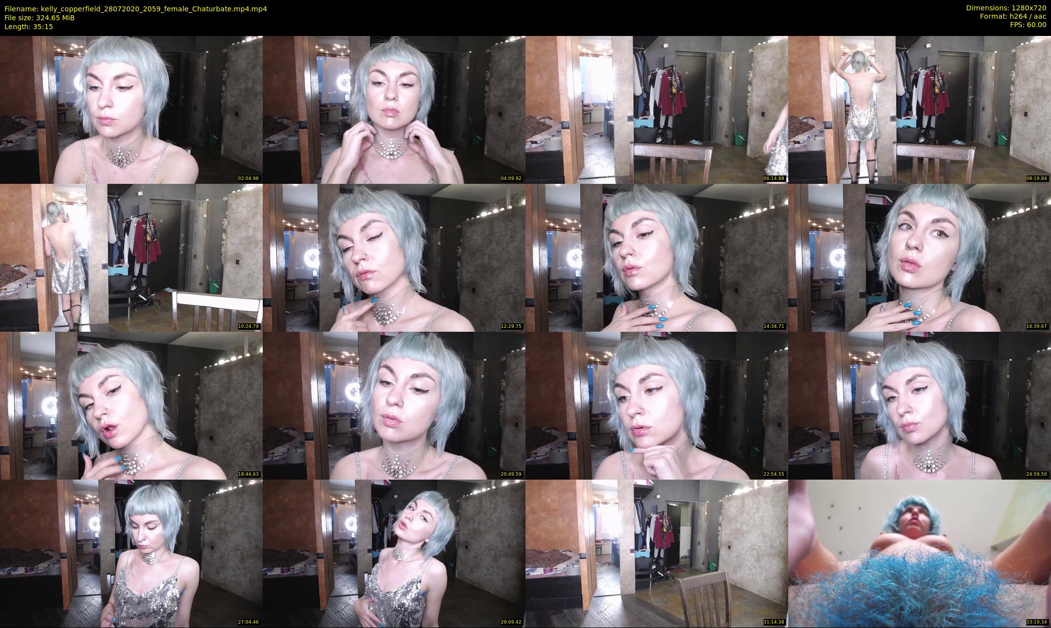 kelly_copperfield — 36 minute Chaturbate female cam show recording, 720p, Jul 28, 2020