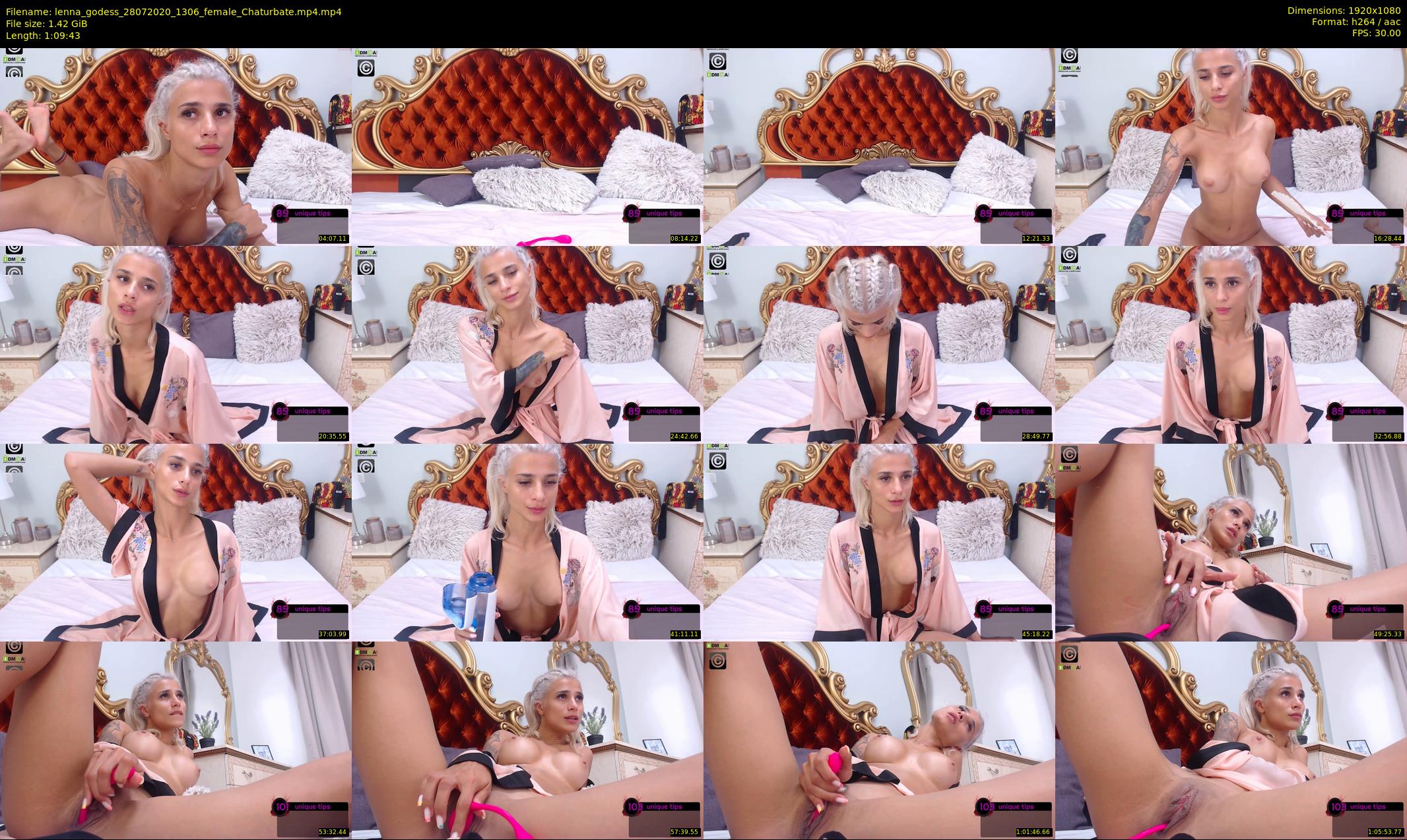 lenna_godess — 70 minute Chaturbate female cam show recording, 1080p, Jul 28, 2020