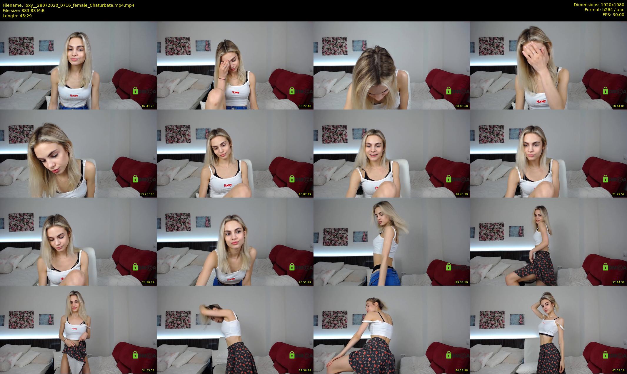 loxy_ — 46 minute Chaturbate female cam show recording, 1080p, Jul 28, 2020