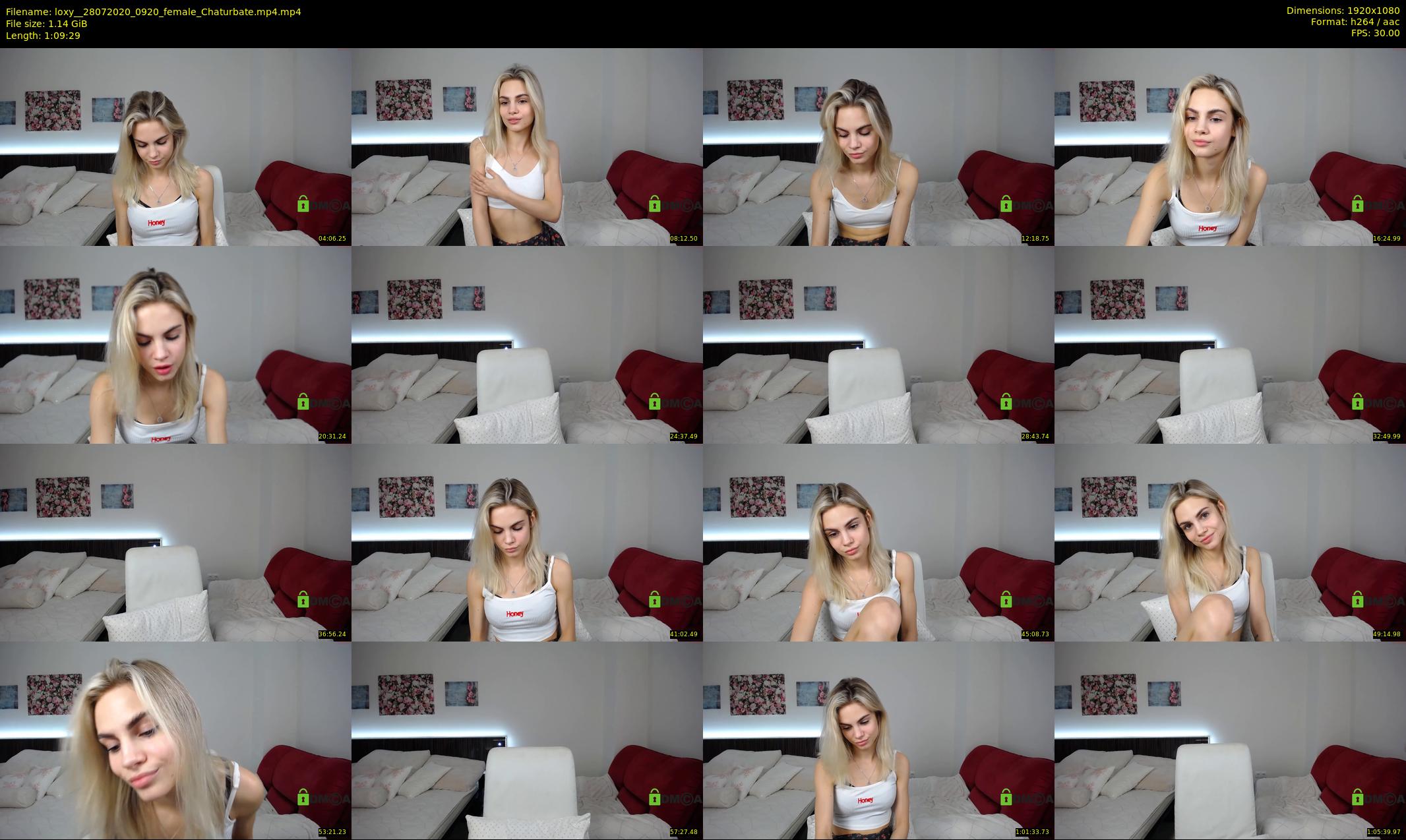 loxy_ — 70 minute Chaturbate female cam show recording, 1080p, Jul 28, 2020