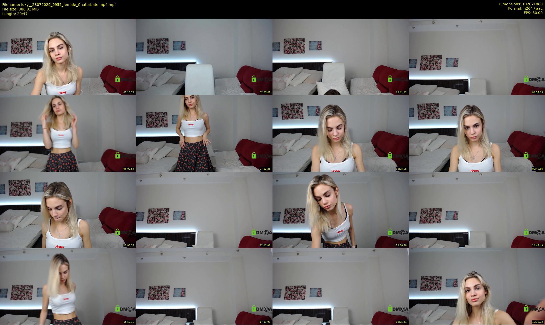 loxy_ — 21 minute Chaturbate female cam show recording, 1080p, Jul 28, 2020