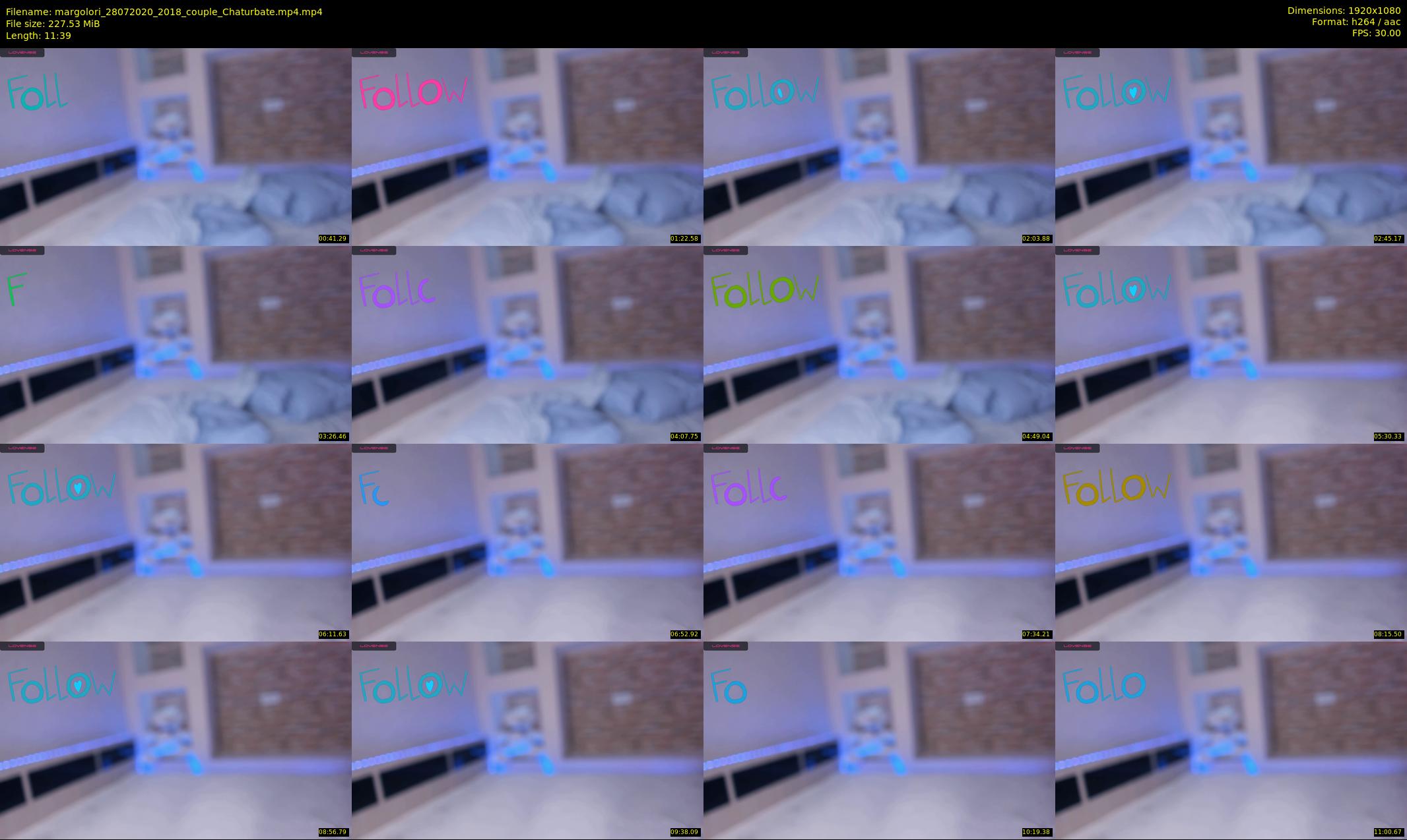 margolori — 12 minute Chaturbate couple cam show recording, 1080p, Jul 28, 2020