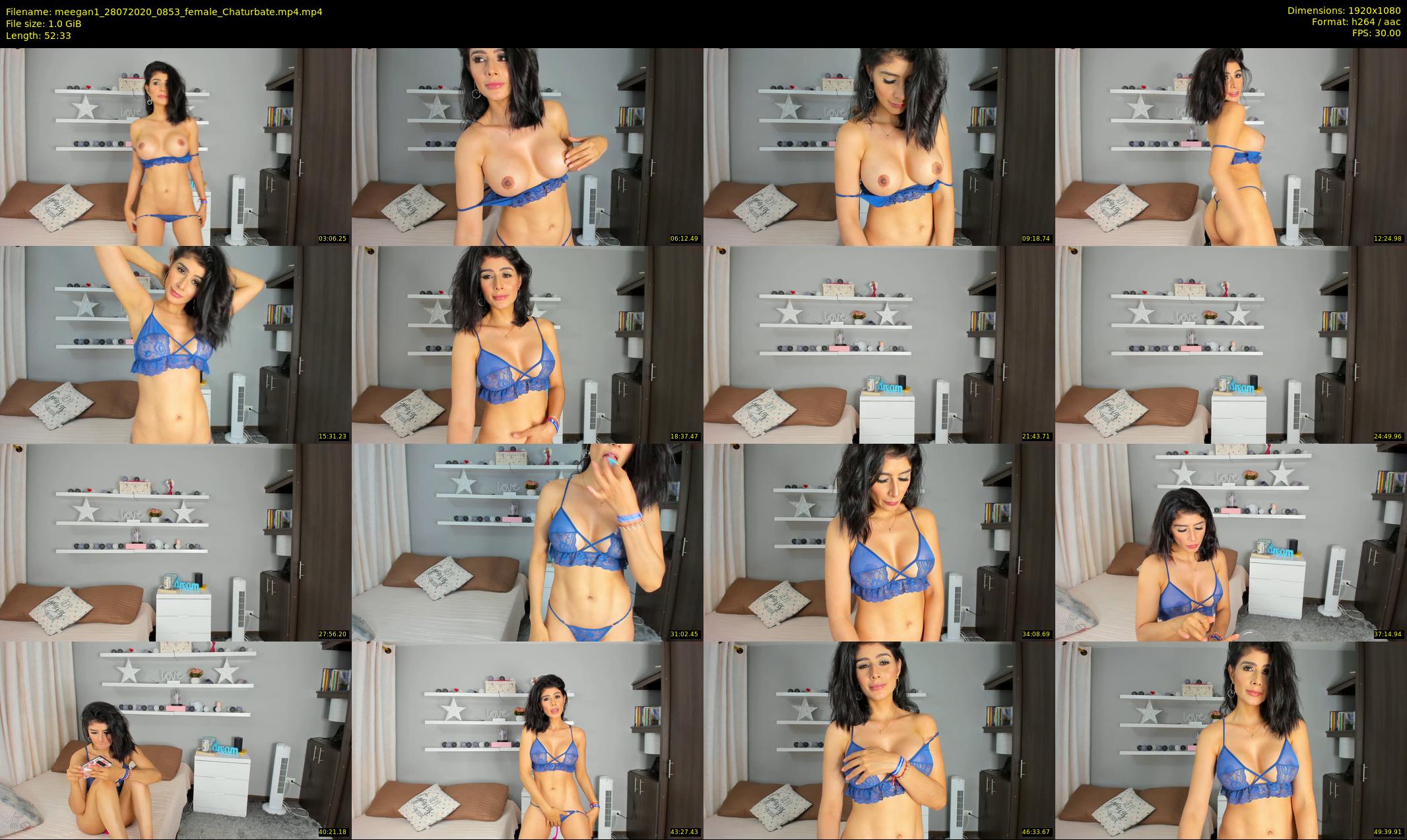 meegan1 — 53 minute Chaturbate female cam show recording, 1080p, Jul 28, 2020