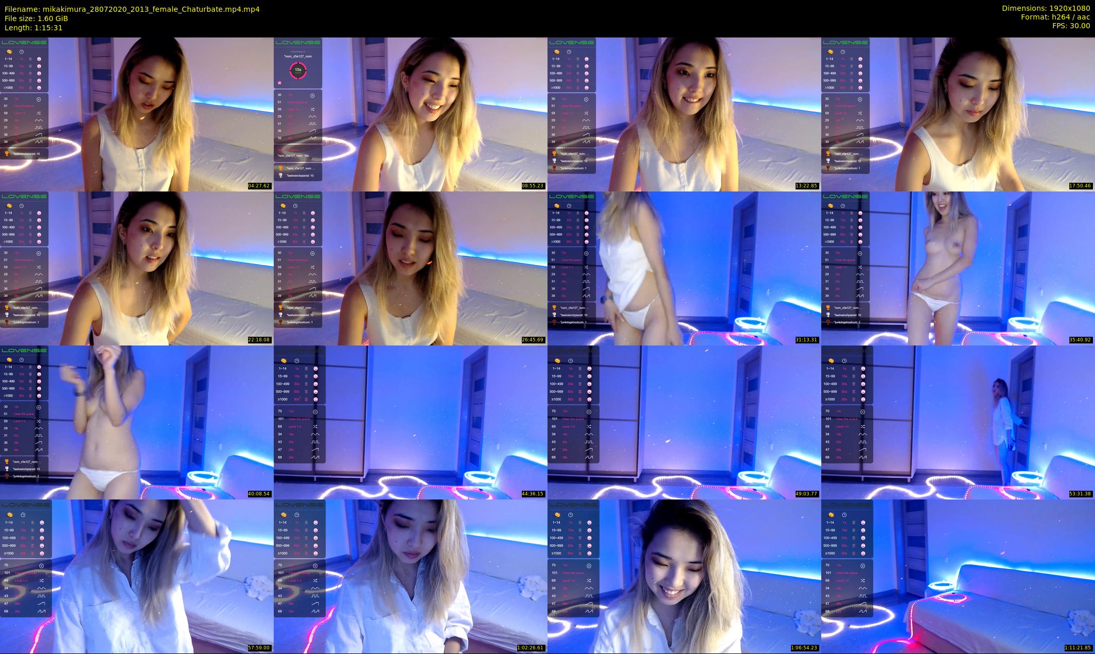 mikakimura — 76 minute Chaturbate female cam show recording, 1080p, Jul 28, 2020