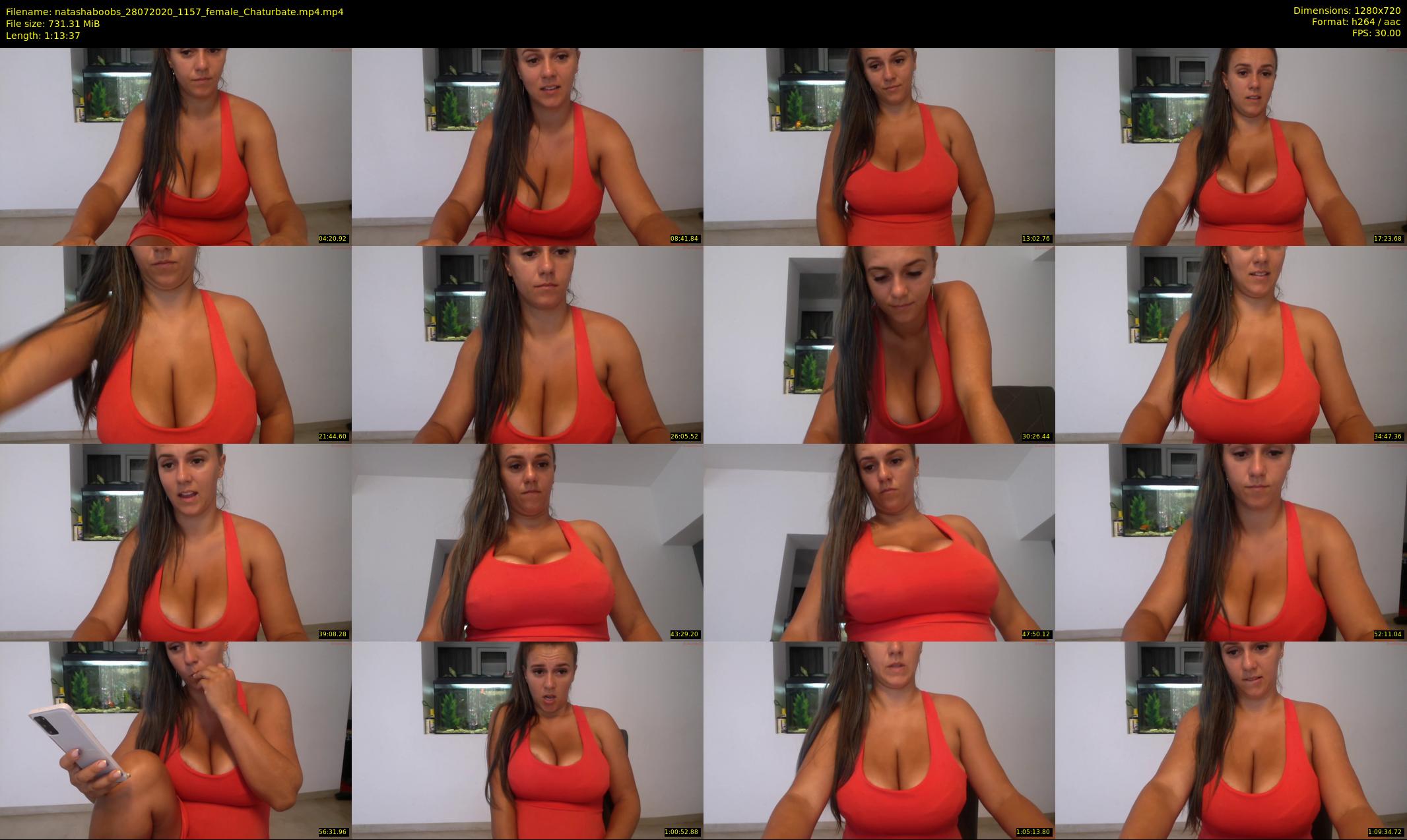 natashaboobs — 74 minute Chaturbate female cam show recording, 720p, Jul 28, 2020