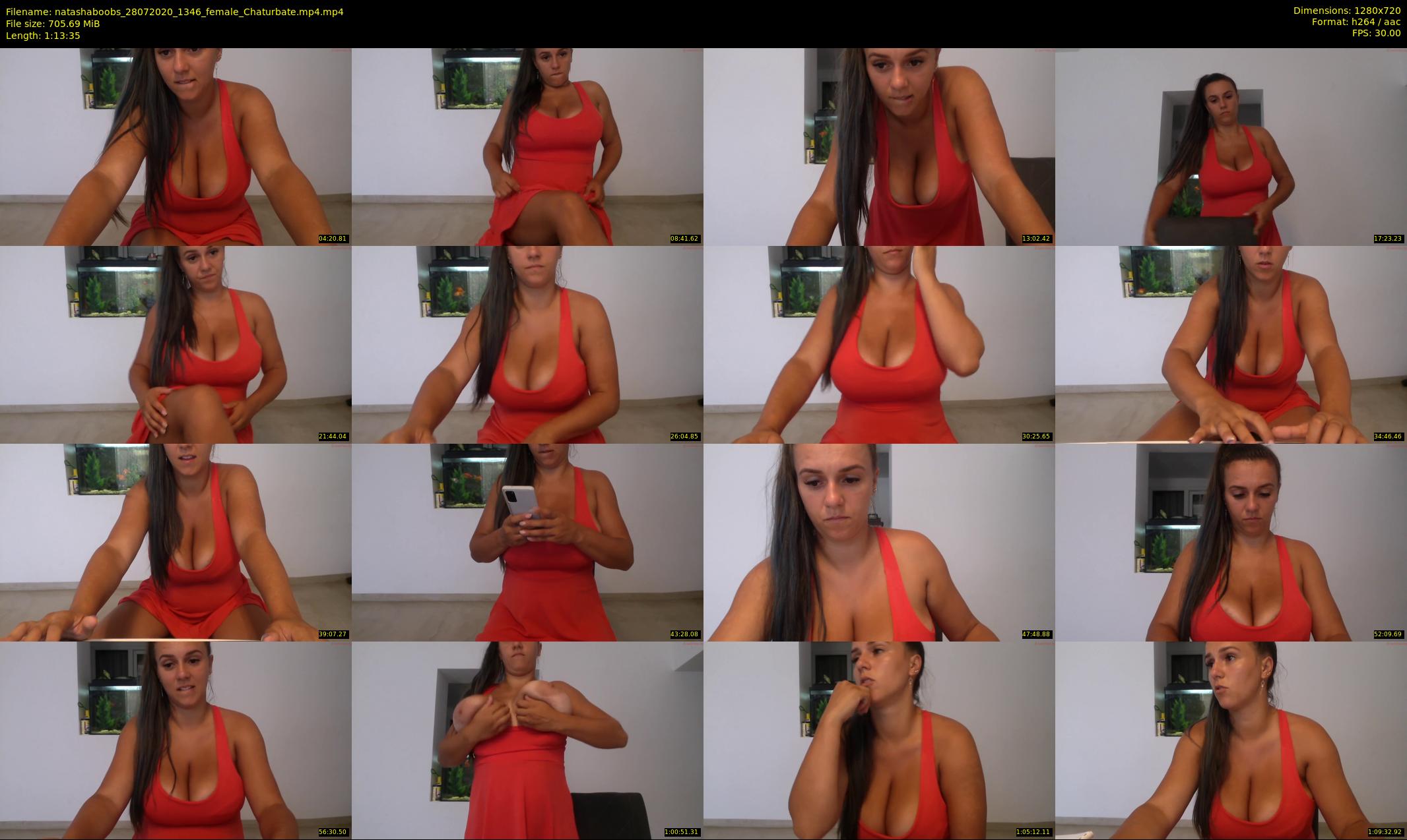 natashaboobs — 74 minute Chaturbate female cam show recording, 720p, Jul 28, 2020