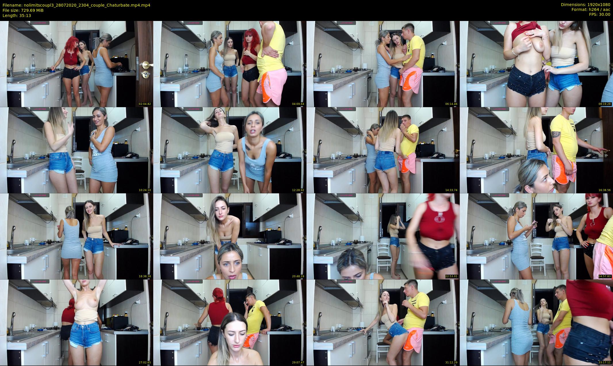 nolimitscoupl3 — 36 minute Chaturbate couple cam show recording, 1080p, Jul 28, 2020