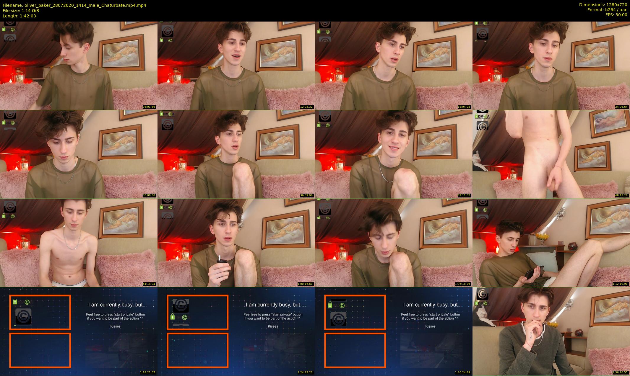 oliver_baker — 103 minute Chaturbate male cam show recording, 720p, Jul 28, 2020