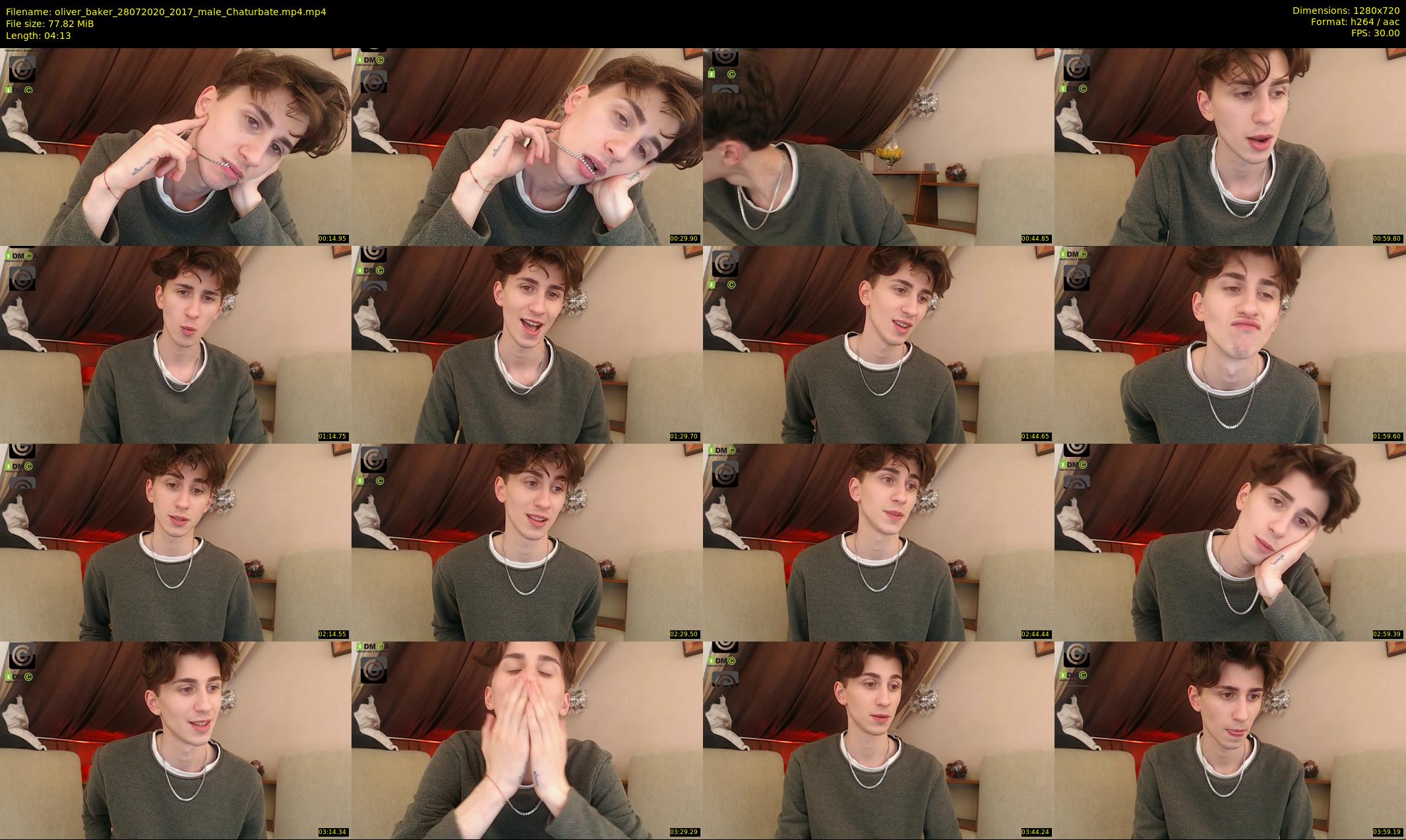 oliver_baker — 5 minute Chaturbate male cam show recording, 720p, Jul 28, 2020