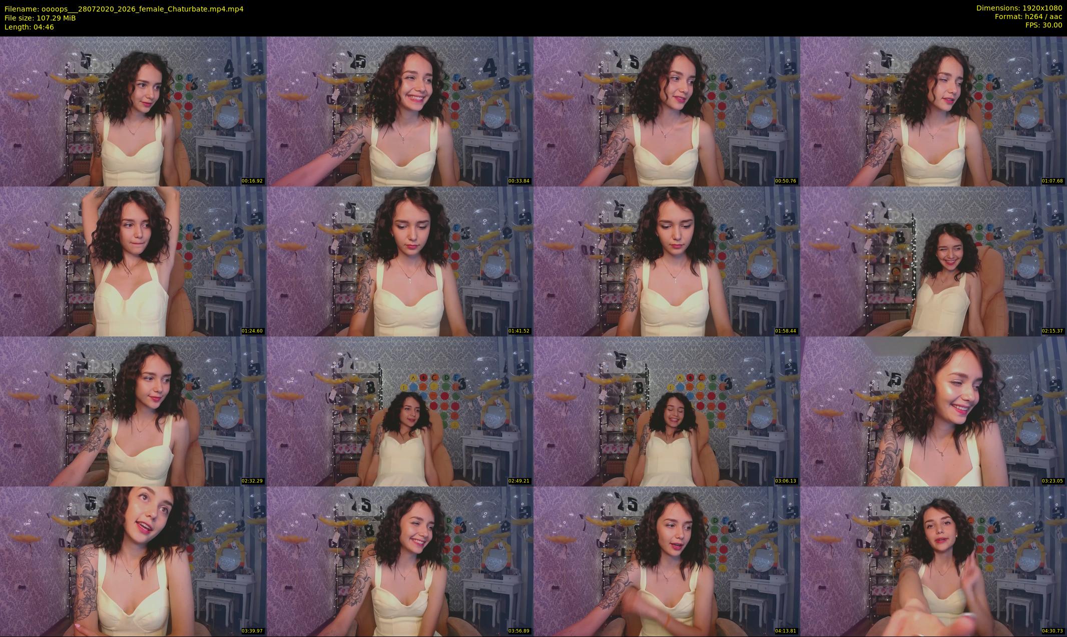oooops__ — 5 minute Chaturbate female cam show recording, 1080p, Jul 28, 2020