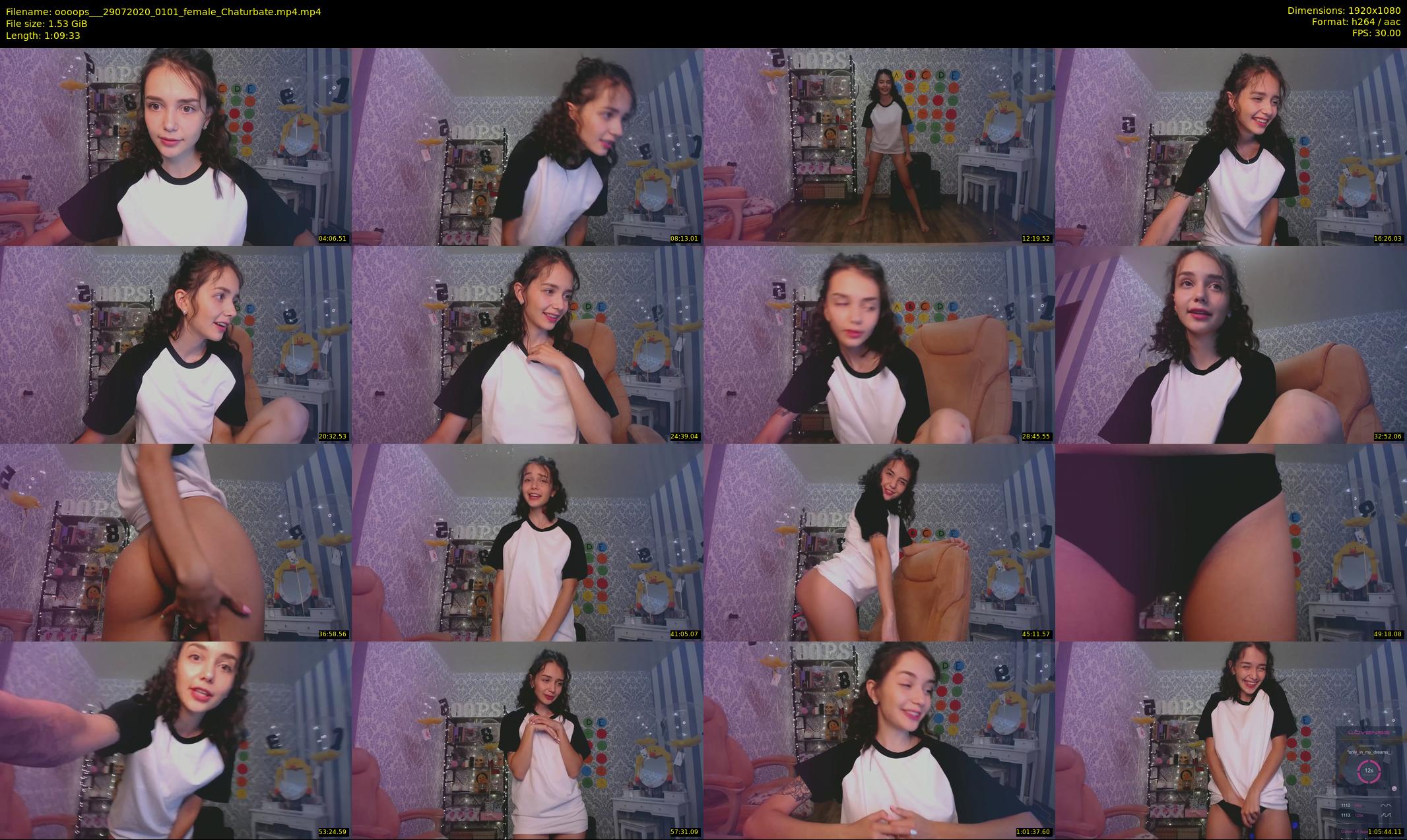 oooops__ — 70 minute Chaturbate female cam show recording, 1080p, Jul 29, 2020