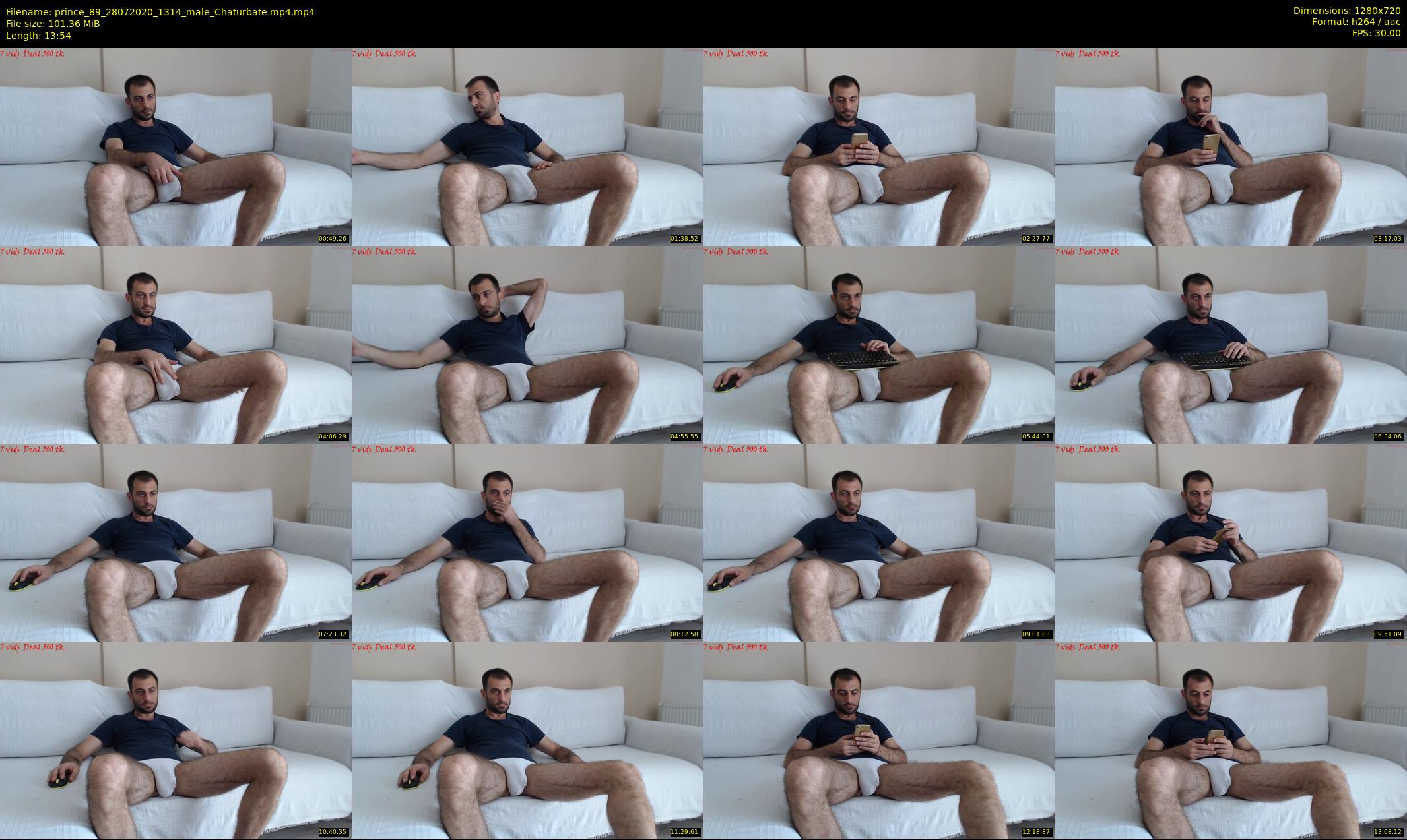prince_89 — 14 minute Chaturbate male cam show recording, 720p, Jul 28, 2020