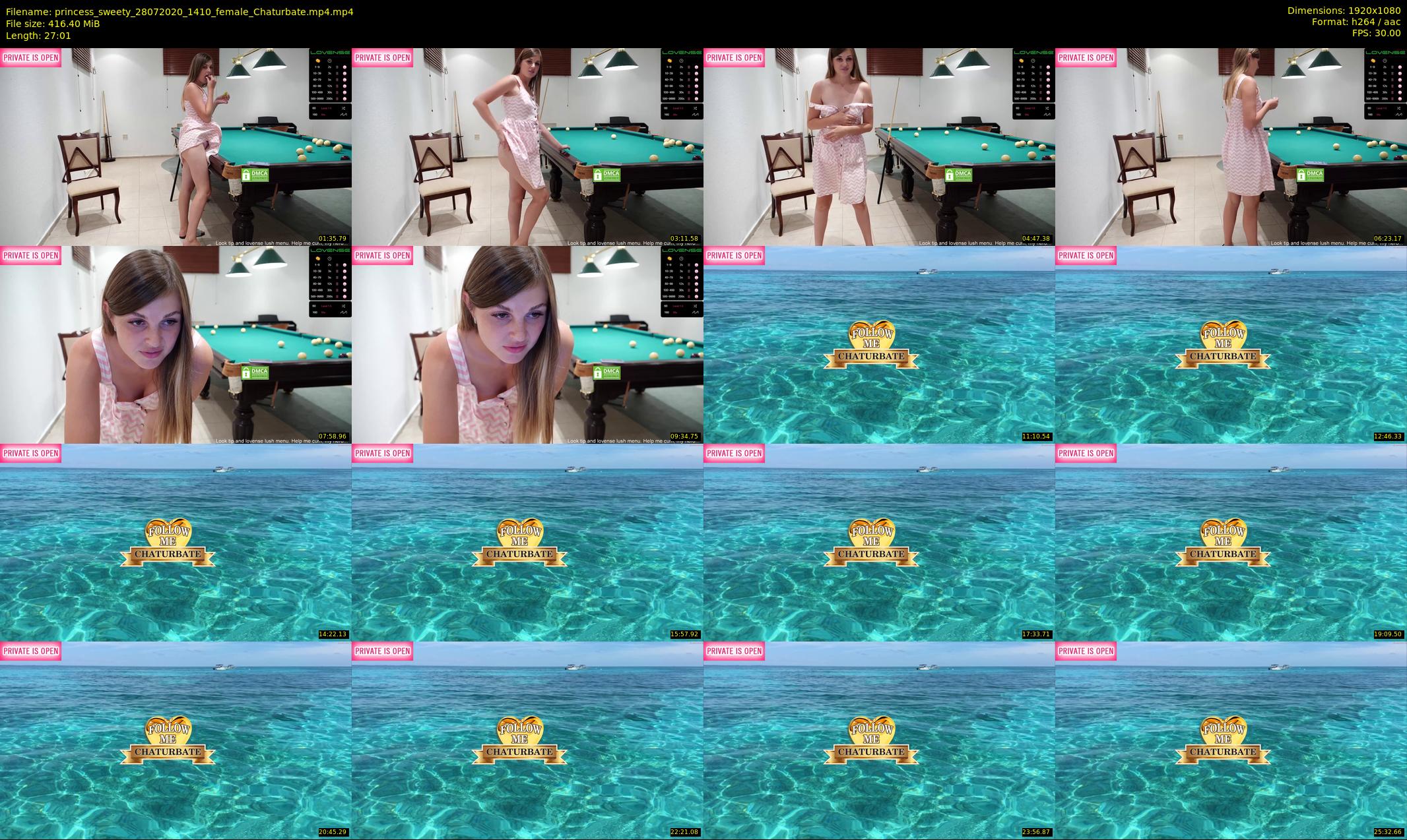 princess_sweety — 28 minute Chaturbate couple cam show recording, 1080p, Jul 28, 2020
