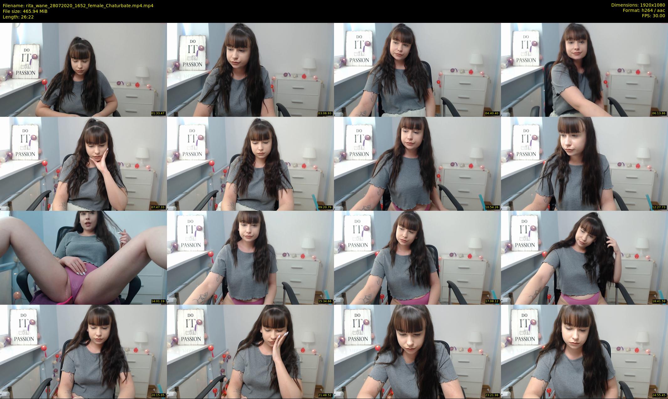 rita_wane — 27 minute Chaturbate female cam show recording, 1080p, Jul 28, 2020