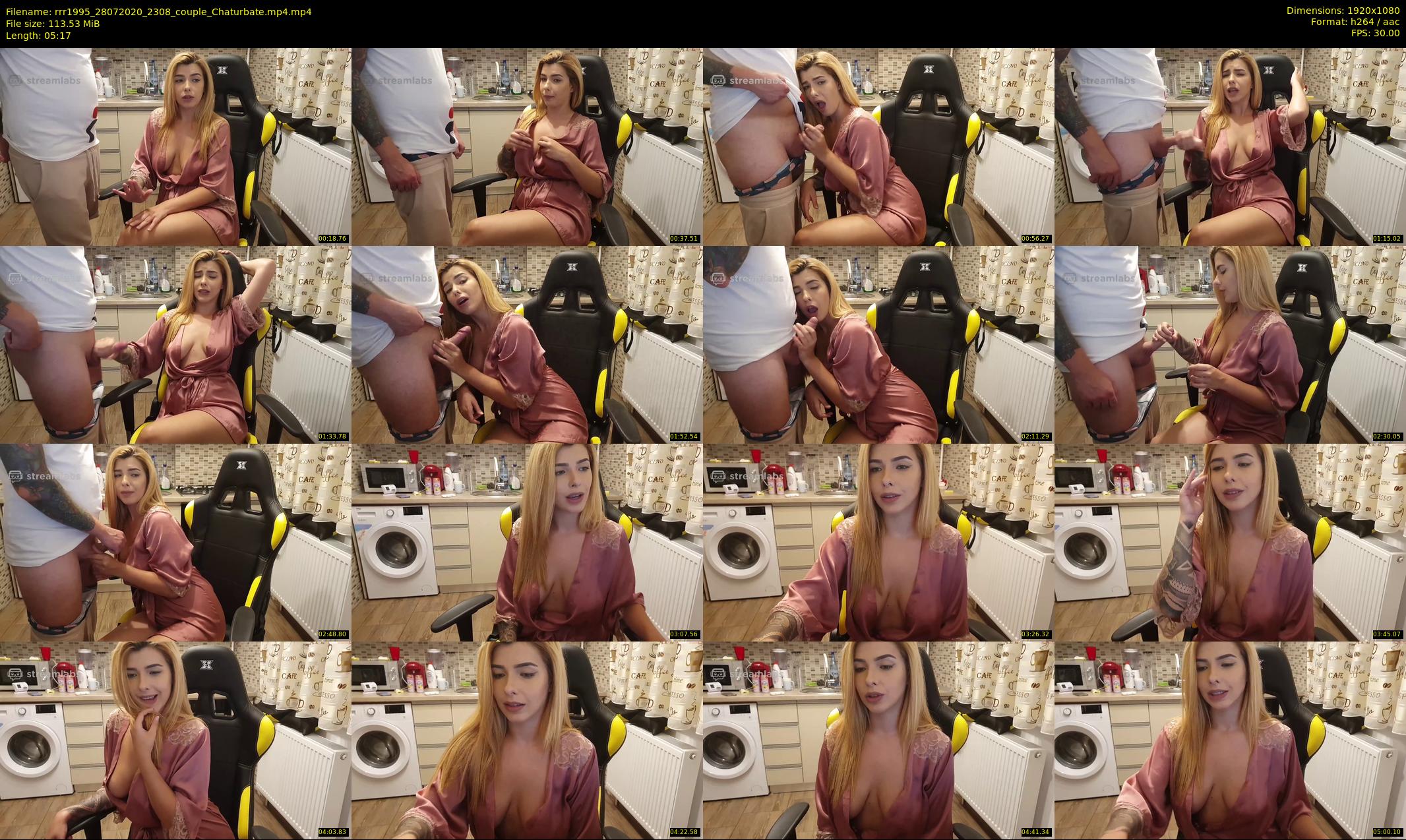 rrr1995 — 6 minute Chaturbate couple cam show recording, 1080p, Jul 28, 2020