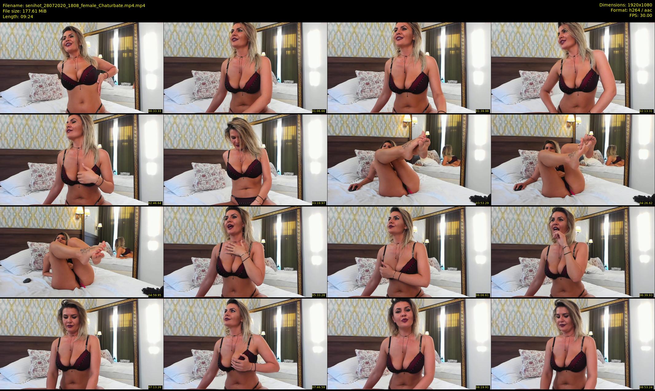senihot — 10 minute Chaturbate female cam show recording, 1080p, Jul 28, 2020