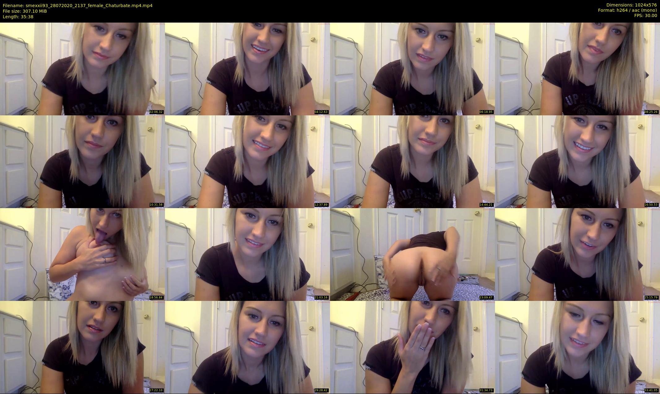 smexxii93 — 36 minute Chaturbate female cam show recording, 480p, Jul 28, 2020