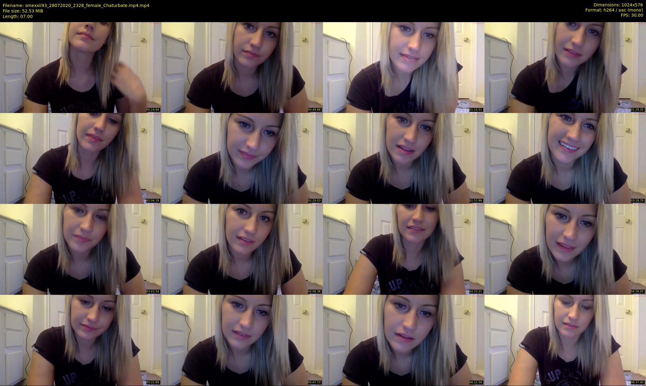 smexxii93 — 7 minute Chaturbate female cam show recording, 480p, Jul 28, 2020