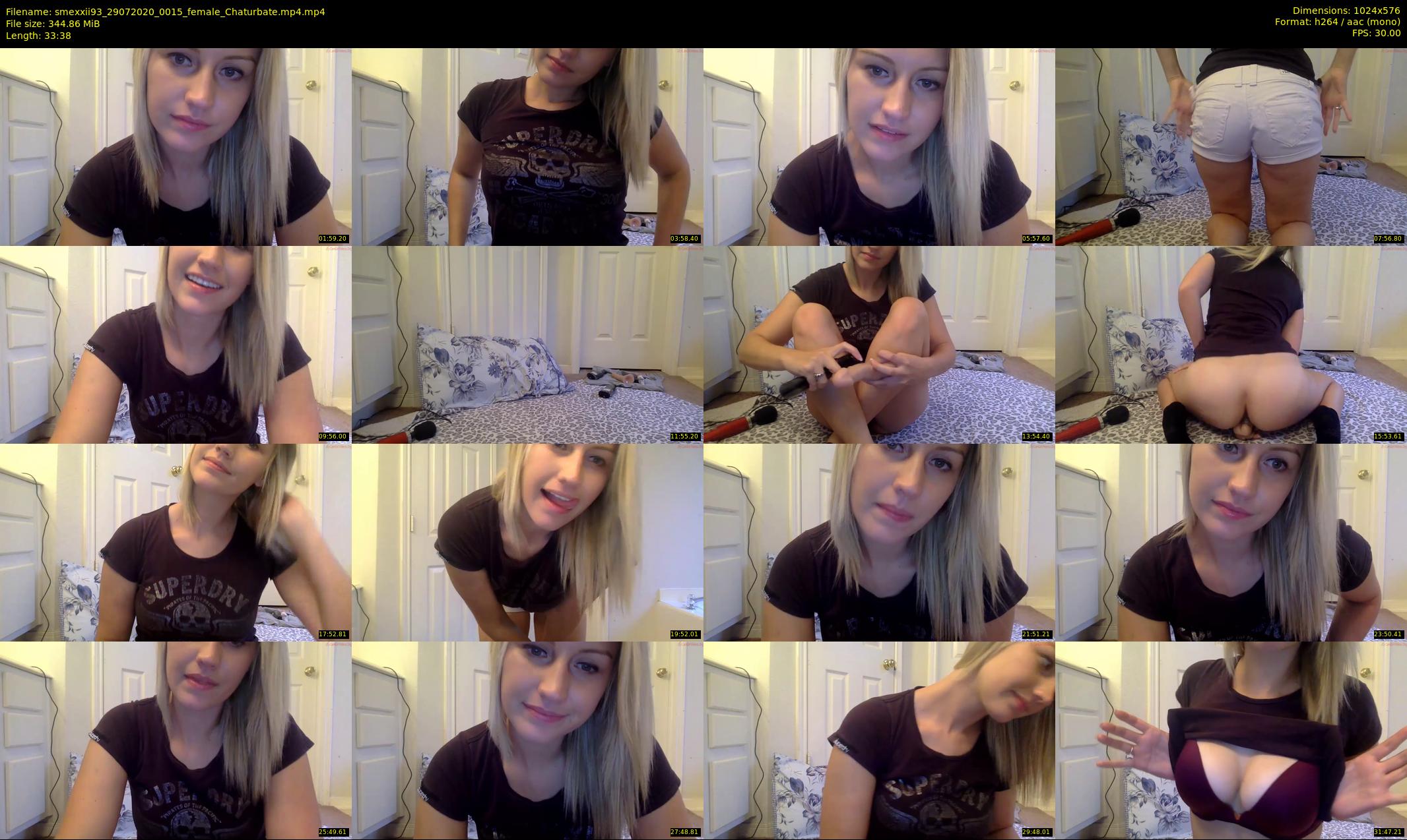 smexxii93 — 34 minute Chaturbate female cam show recording, 480p, Jul 29, 2020