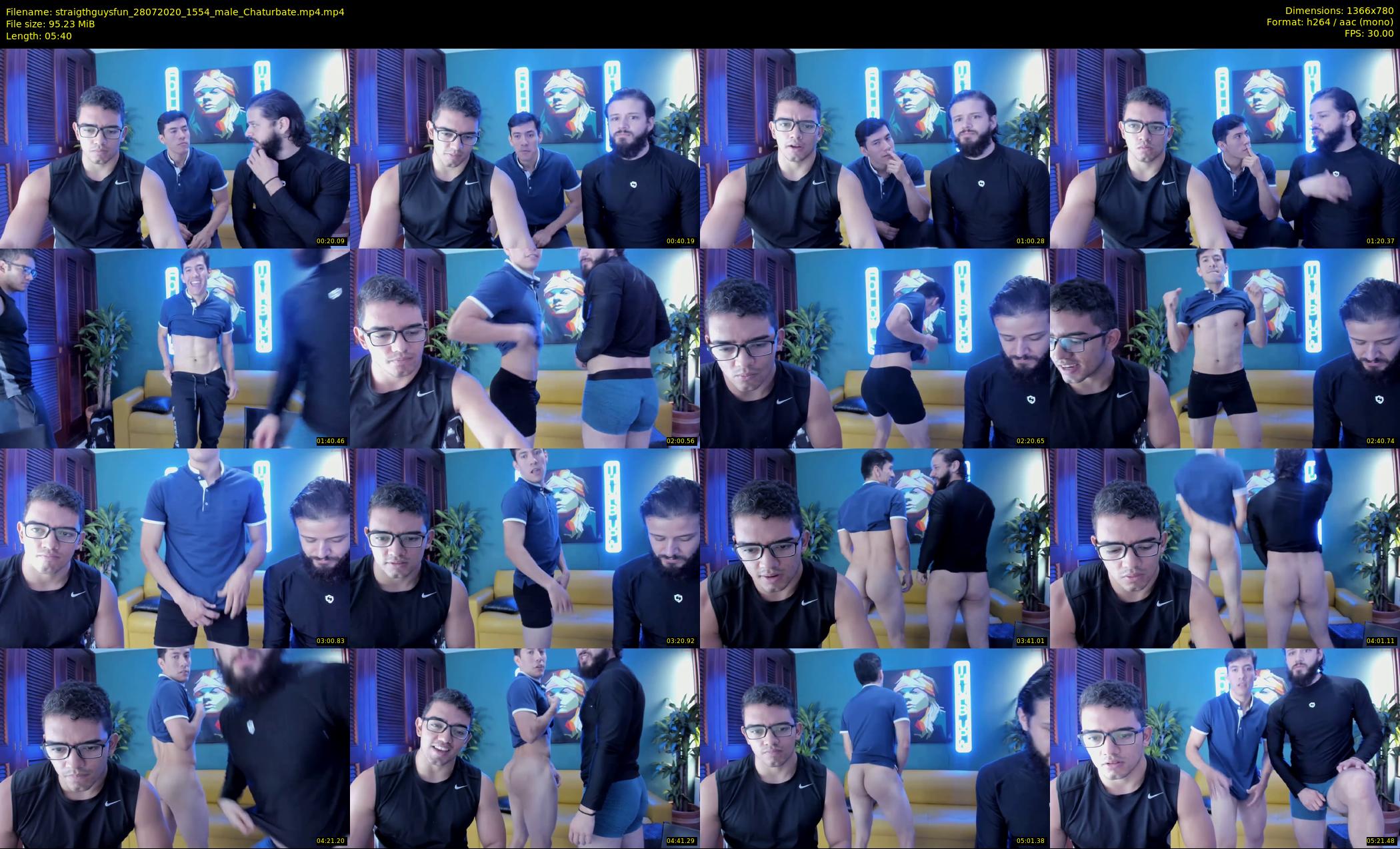 straigthguysfun — 6 minute Chaturbate male cam show recording, 720p, Jul 28, 2020