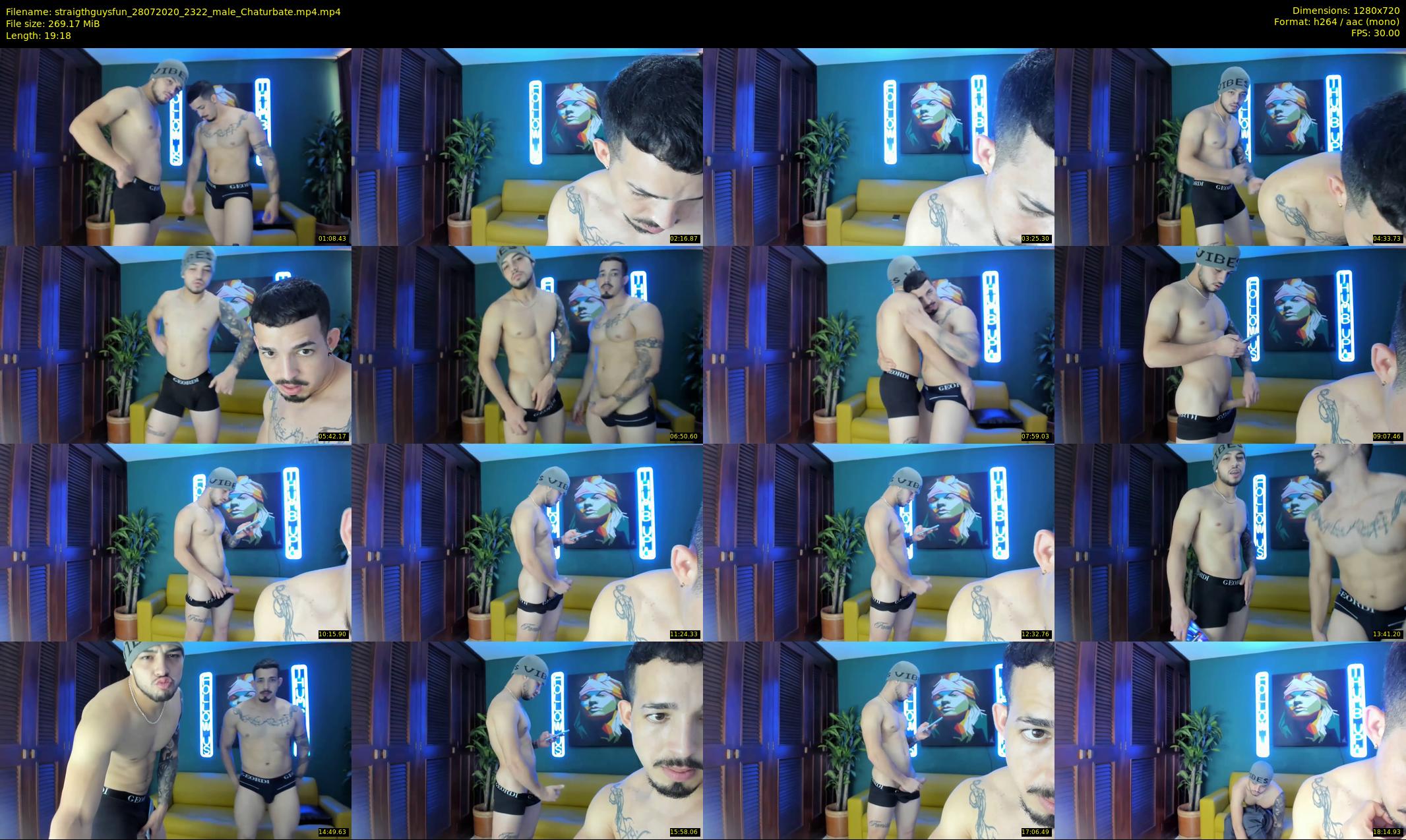 straigthguysfun — 20 minute Chaturbate male cam show recording, 720p, Jul 28, 2020