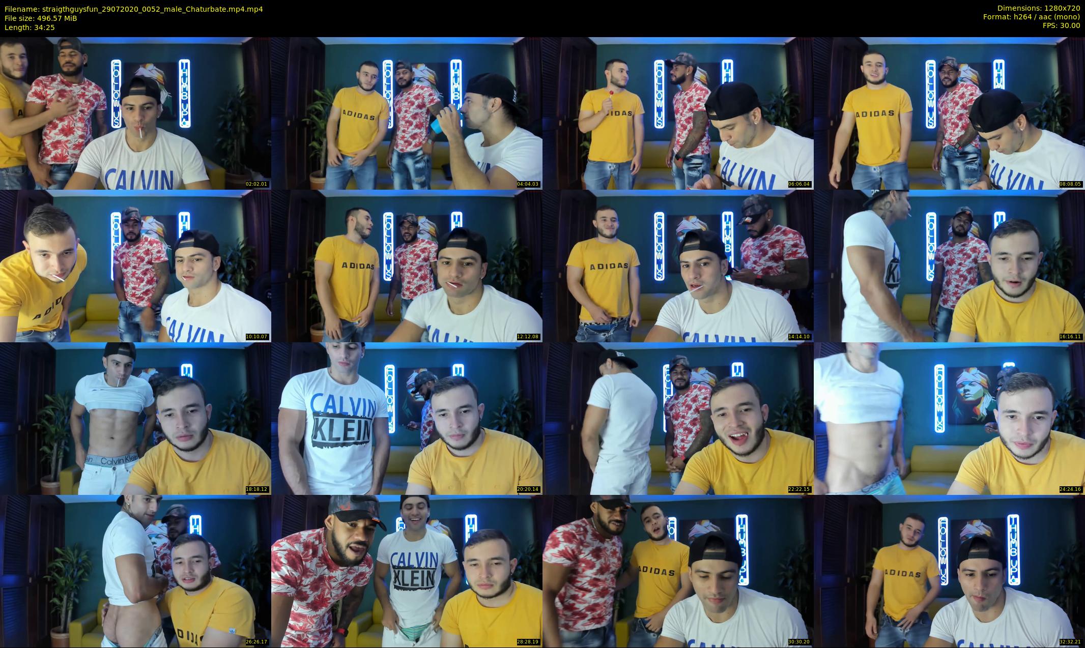 straigthguysfun — 35 minute Chaturbate male cam show recording, 720p, Jul 29, 2020