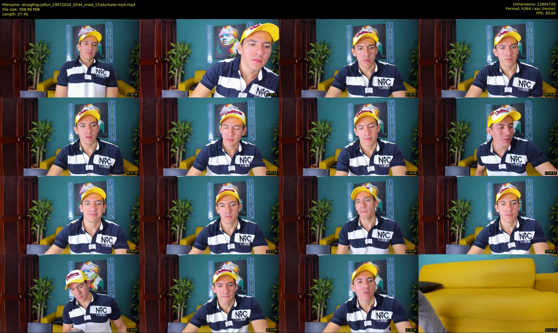 straigthguysfun — 28 minute Chaturbate male cam show recording, 720p, Jul 29, 2020