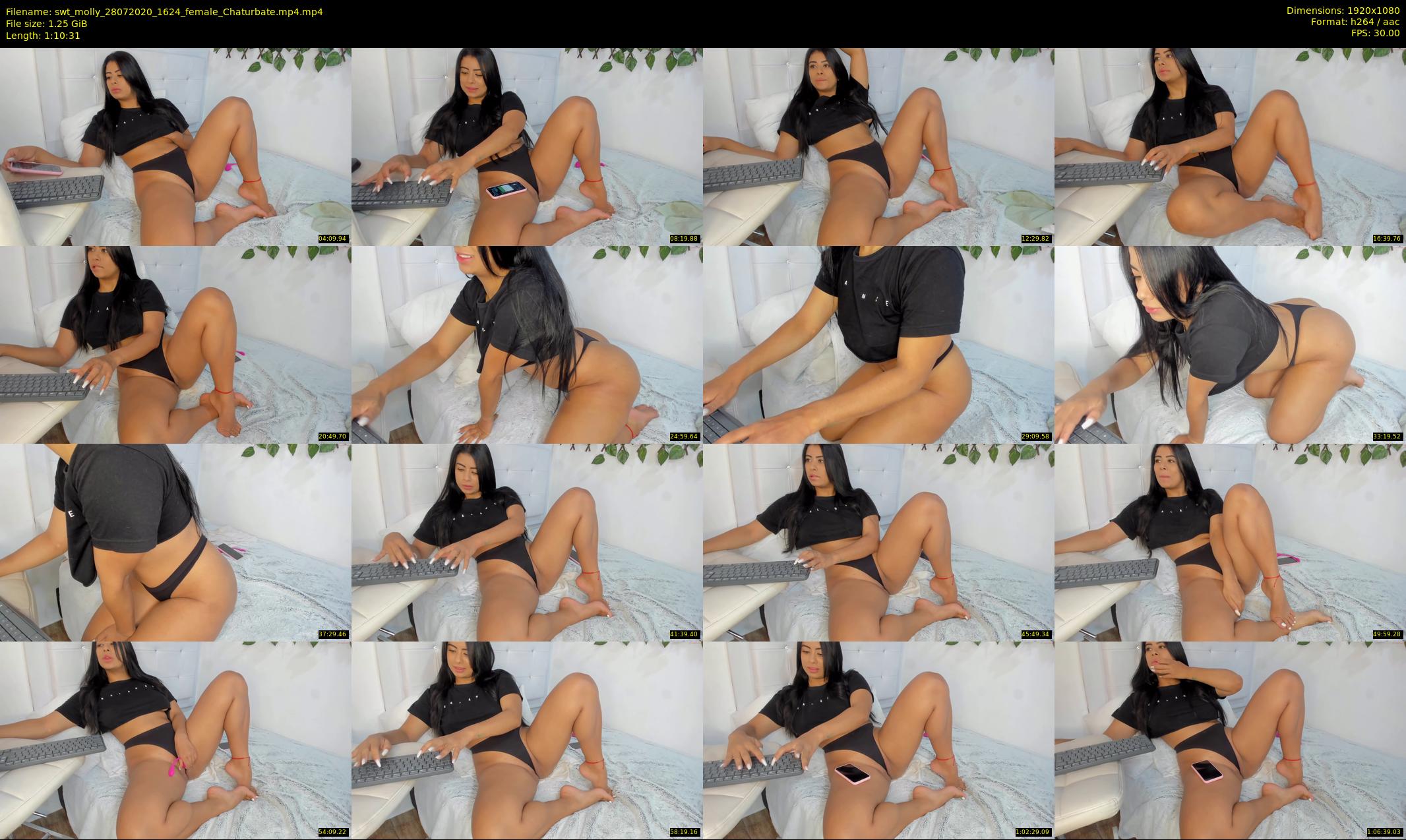 swt_molly — 71 minute Chaturbate female cam show recording, 1080p, Jul 28, 2020
