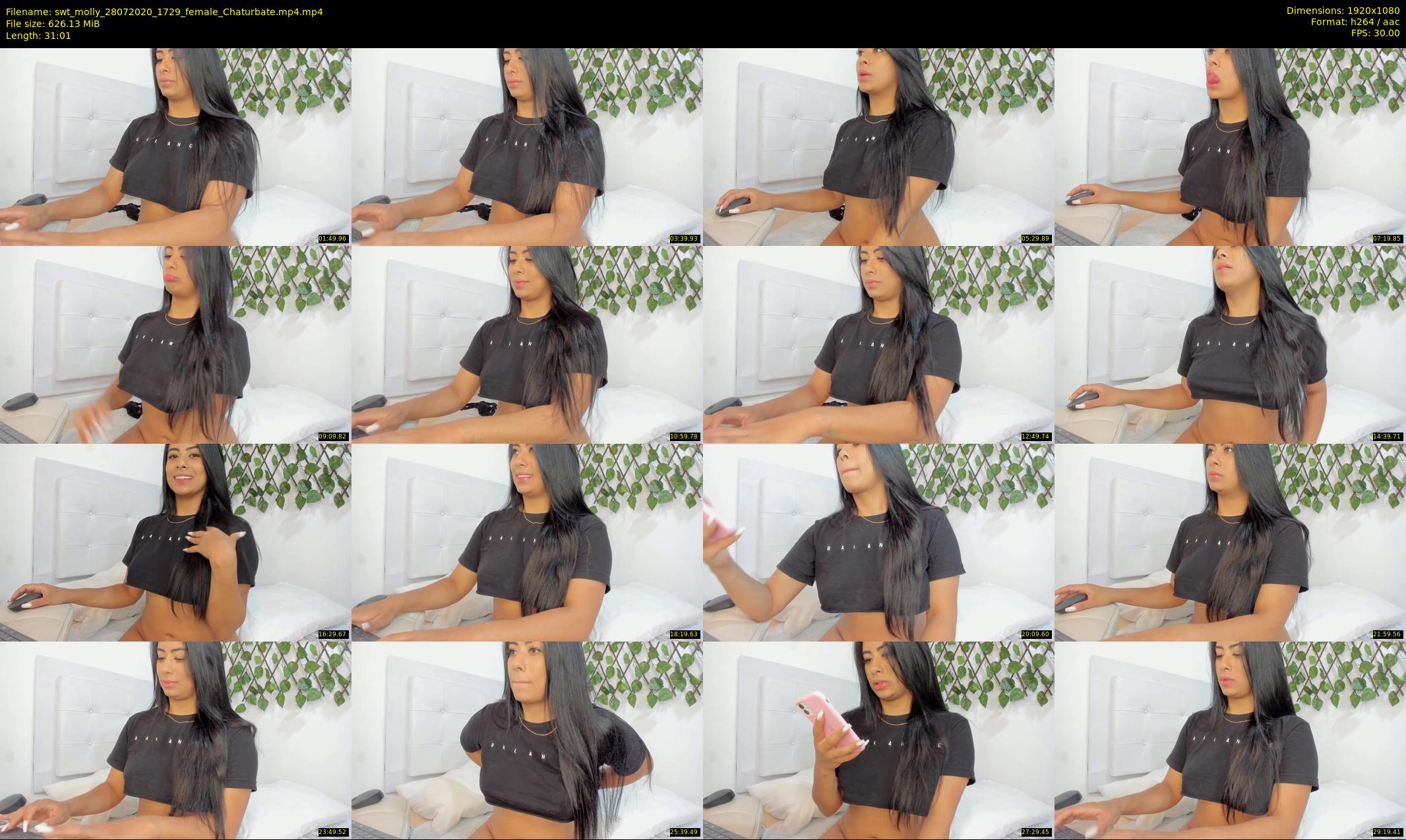 swt_molly — 32 minute Chaturbate female cam show recording, 1080p, Jul 28, 2020