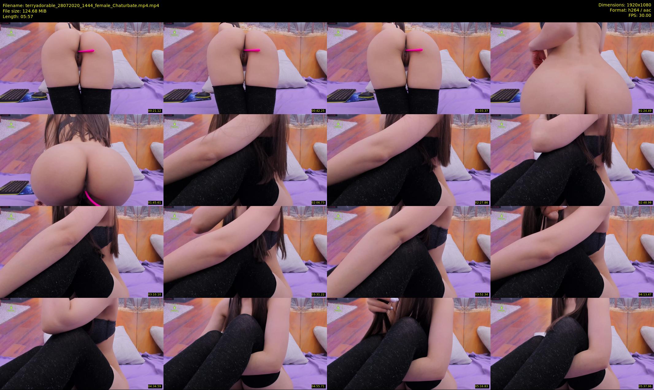 terryadorable — 6 minute Chaturbate female cam show recording, 1080p, Jul 28, 2020