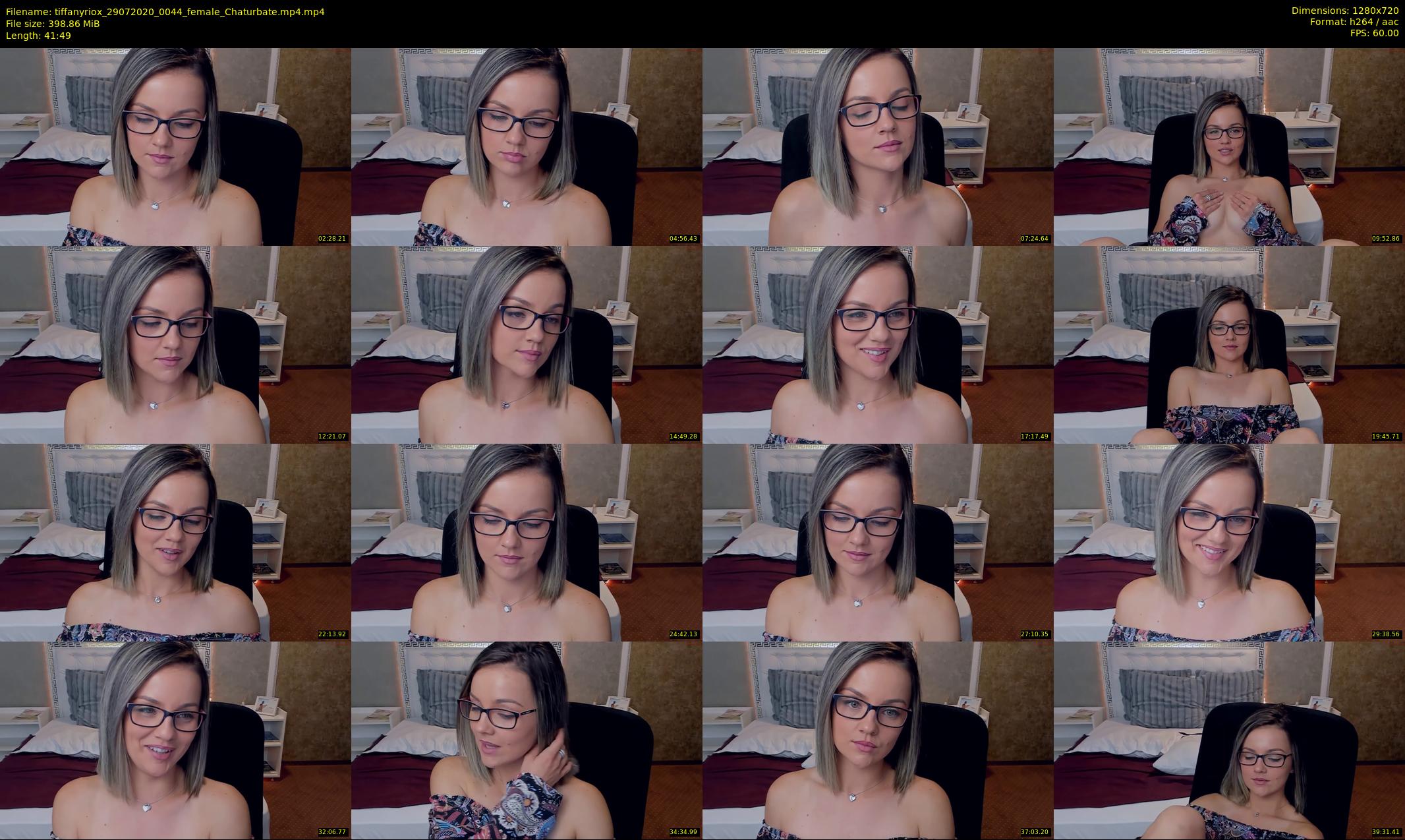 tiffanyriox — 42 minute Chaturbate female cam show recording, 720p, Jul 29, 2020
