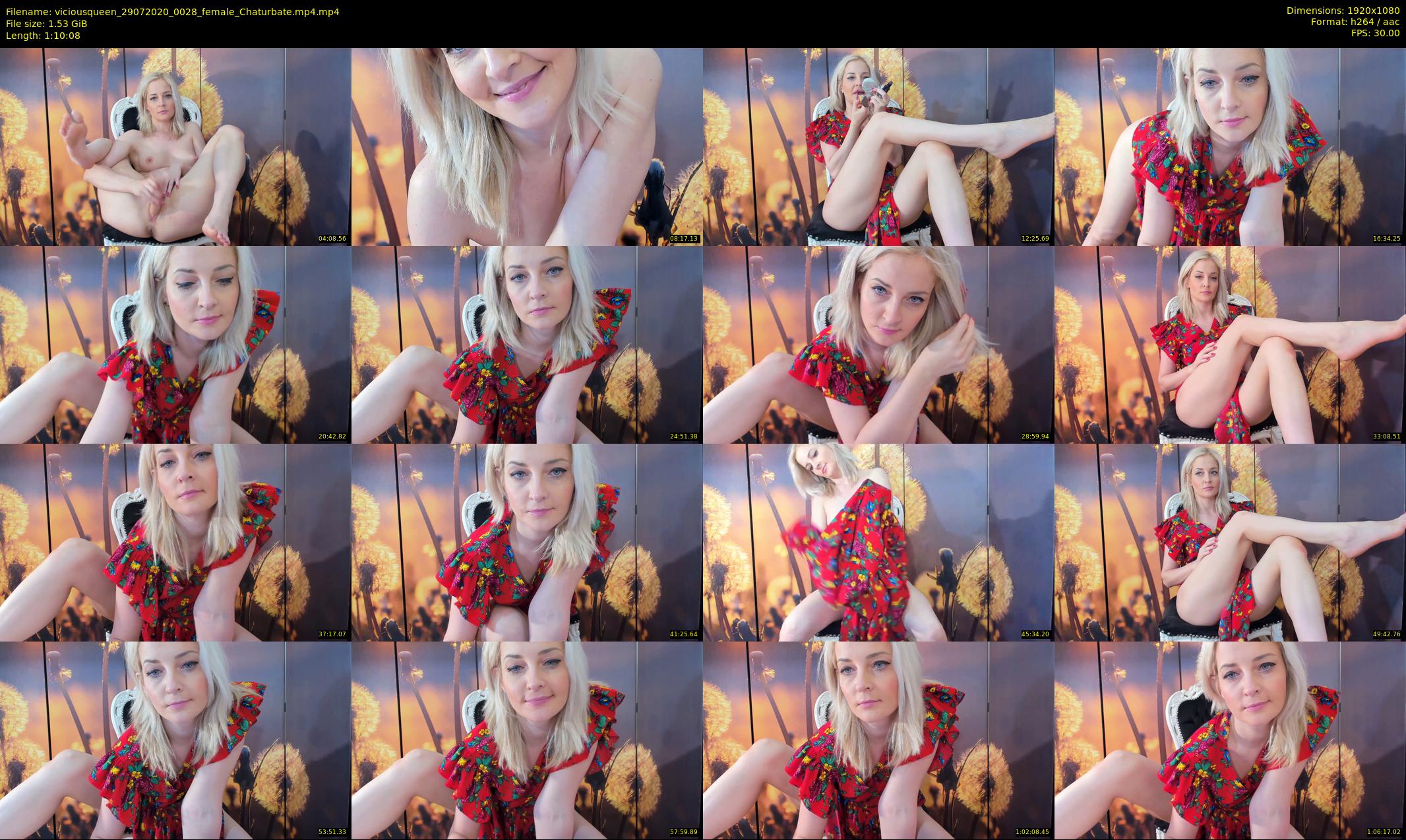 viciousqueen — 71 minute Chaturbate female cam show recording, 1080p, Jul 29, 2020